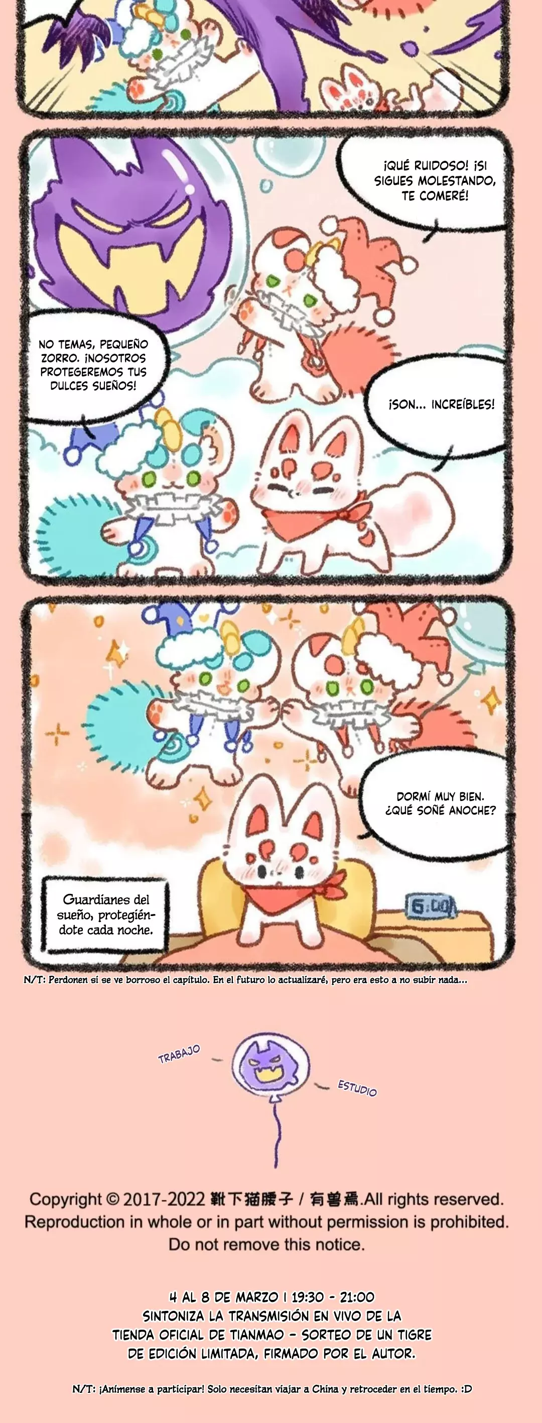 You Shou Yan Capitulo 582.5: Guardianes del Reino de los sueños página 4