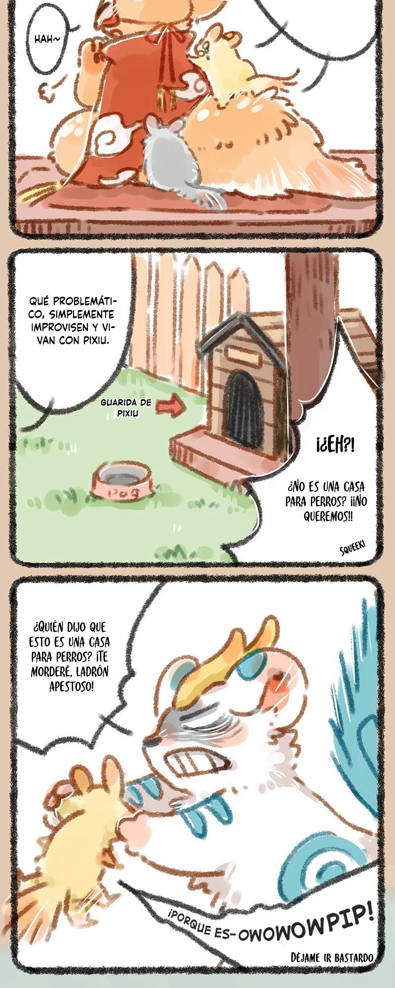 You Shou Yan Capitulo 6: La residencia del ratón trabajador página 4