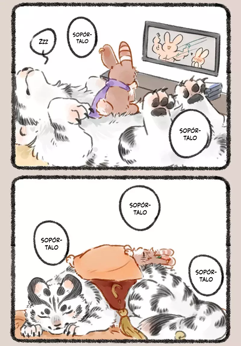 You Shou Yan Capitulo 60: Tigre y conejo viviendo juntos página 6