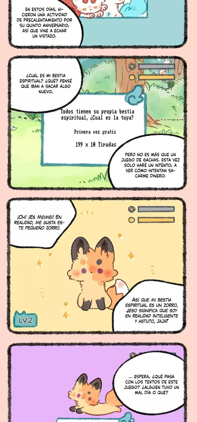 You Shou Yan Capitulo 643.5: Crianza de bestias míticas: ¿Que bestia mítica eres? página 2