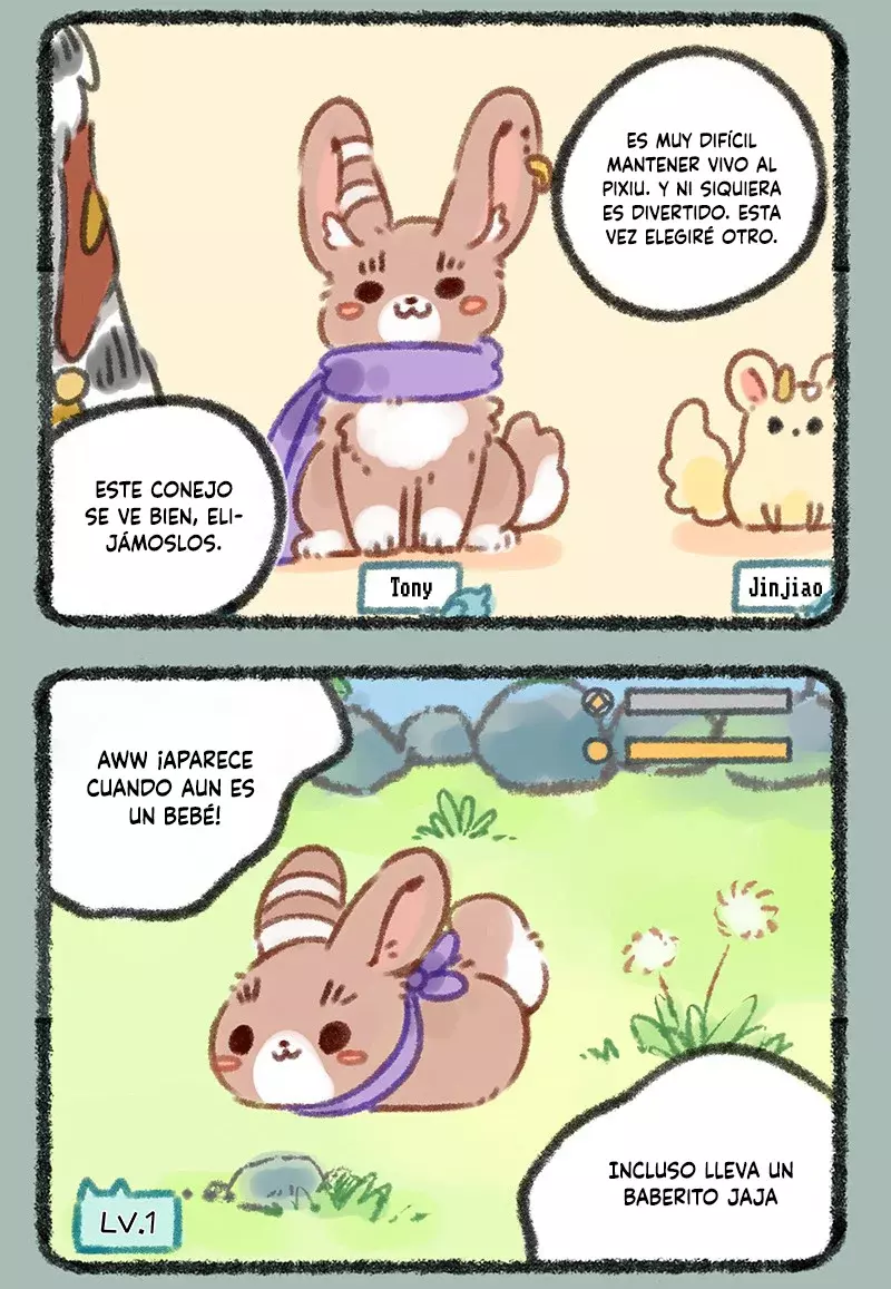 You Shou Yan Capitulo 68: Juego de crianza de bestias míticas: Criando a un conejito página 2