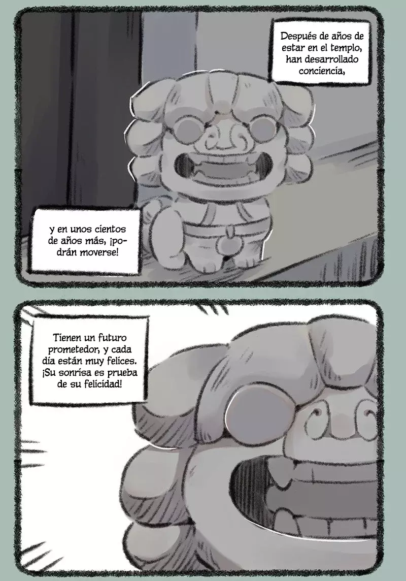 You Shou Yan Capitulo 737: Los pequeños y felices leones de piedra página 3