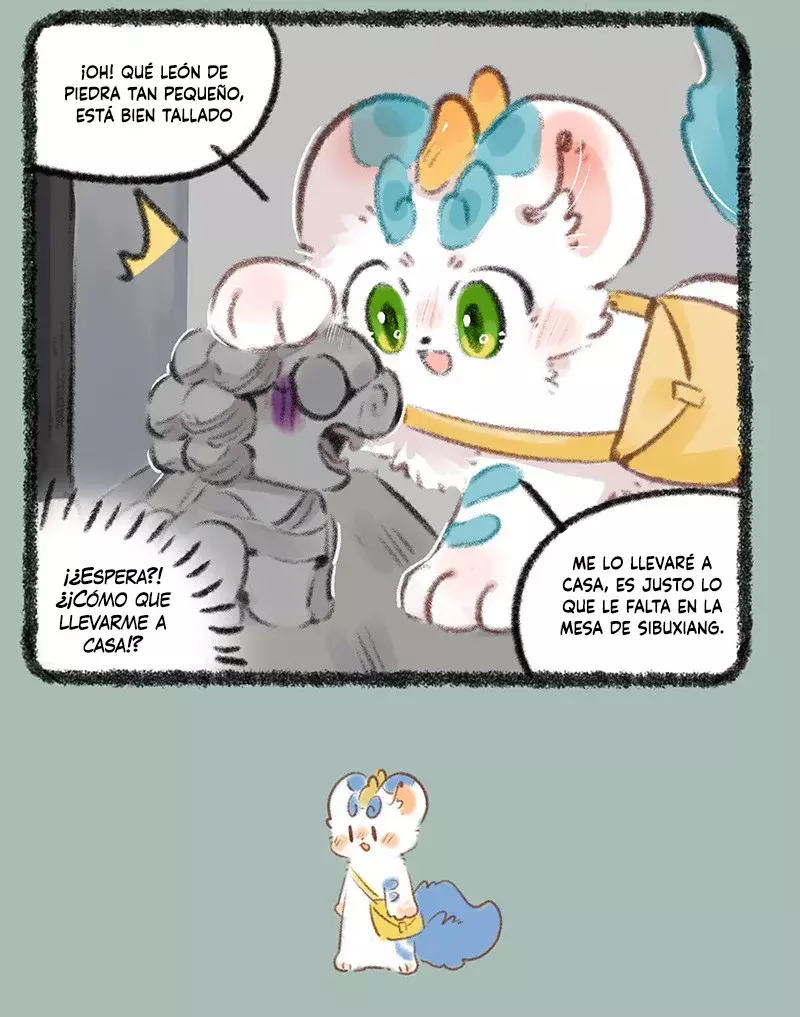 You Shou Yan Capitulo 737: Los pequeños y felices leones de piedra página 4