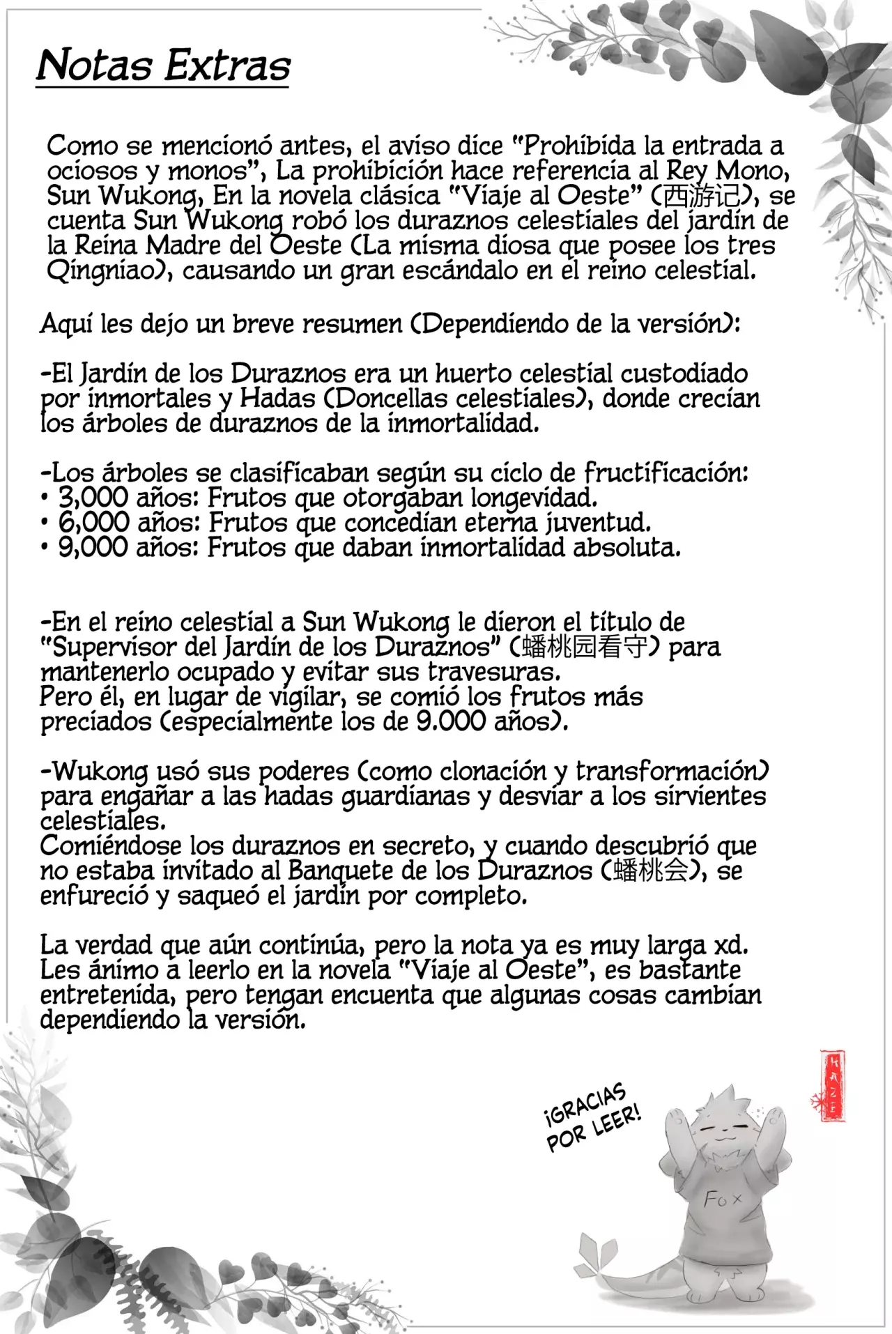 You Shou Yan Capitulo 917: El árbol celestial y el durazno inmortal página 4