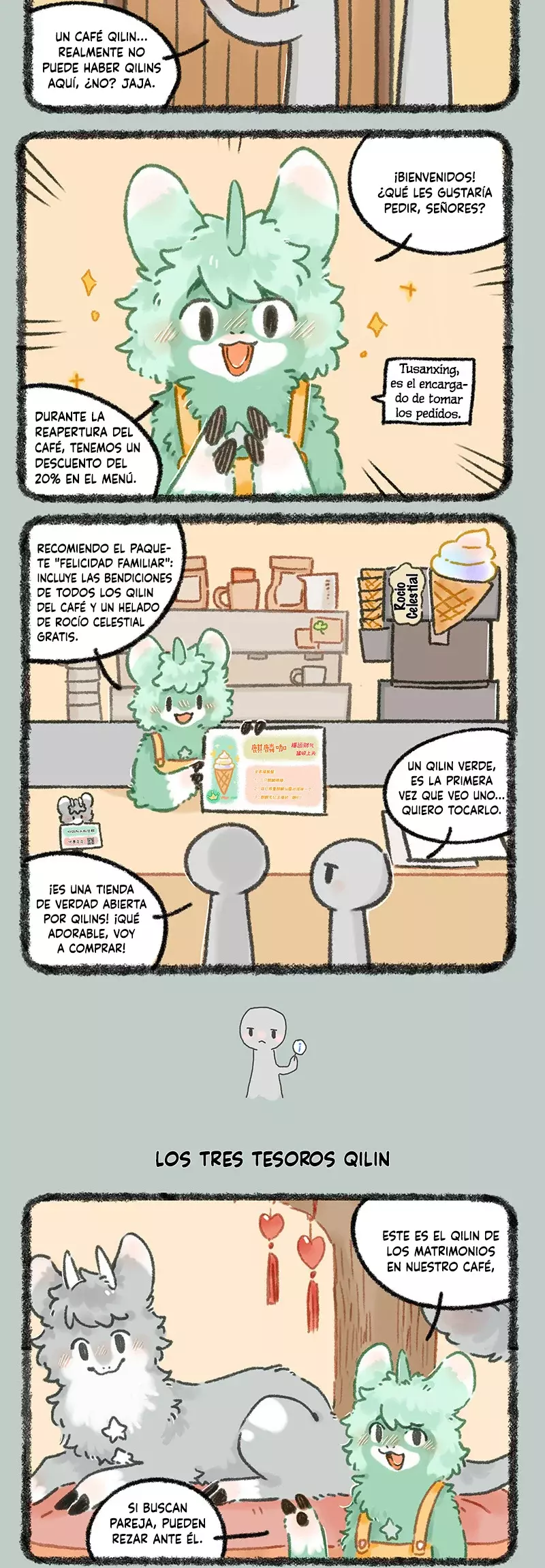 You Shou Yan Capitulo 982: ¡Café qilin abre sus puertas! página 2