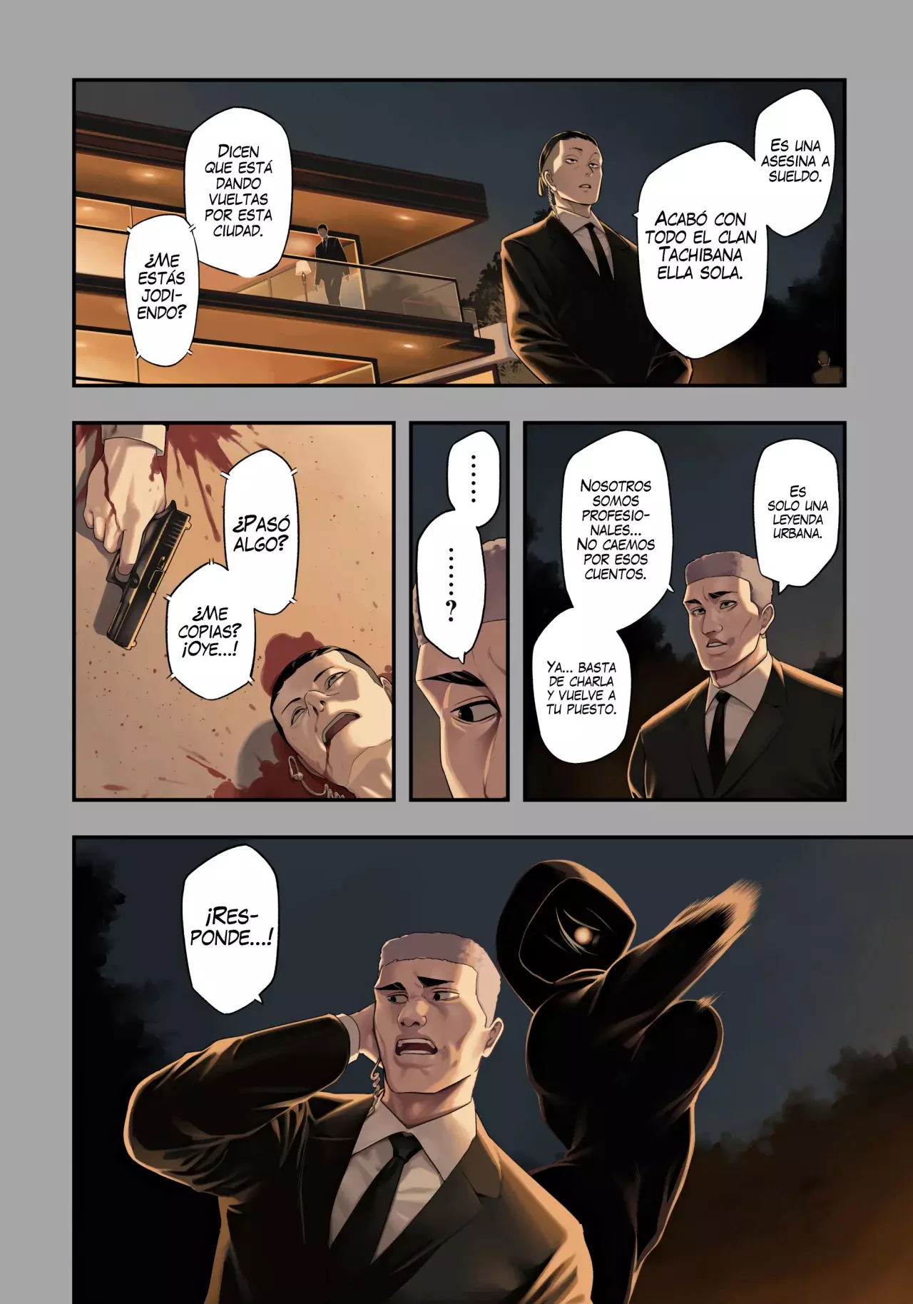 El halcón nocturno ataca de nuevo Capitulo 1: El Halcón Negro ataca de nuevo (Por ahora) página 5