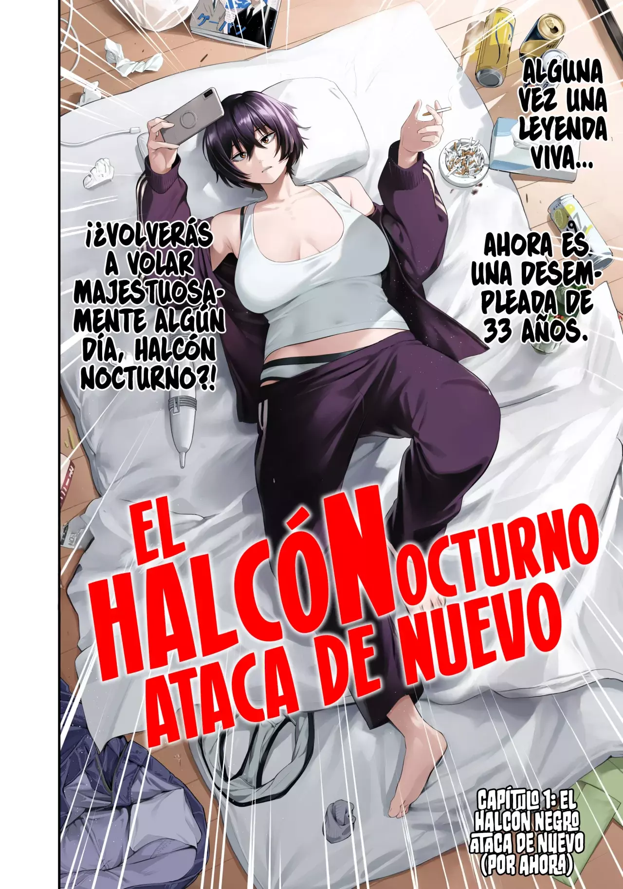 El halcón nocturno ataca de nuevo Capitulo 1: El Halcón Negro ataca de nuevo (Por ahora) página 7