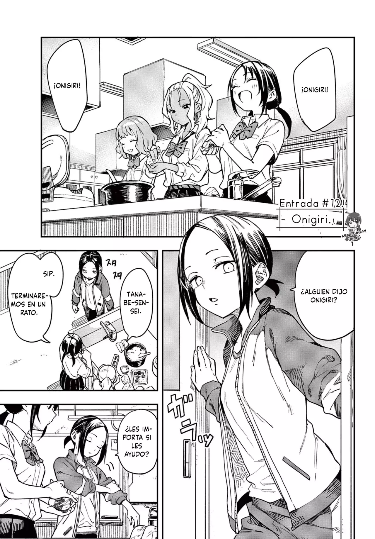Mane Mane Nichi Nichi Capitulo 12: Onigiri. página 3