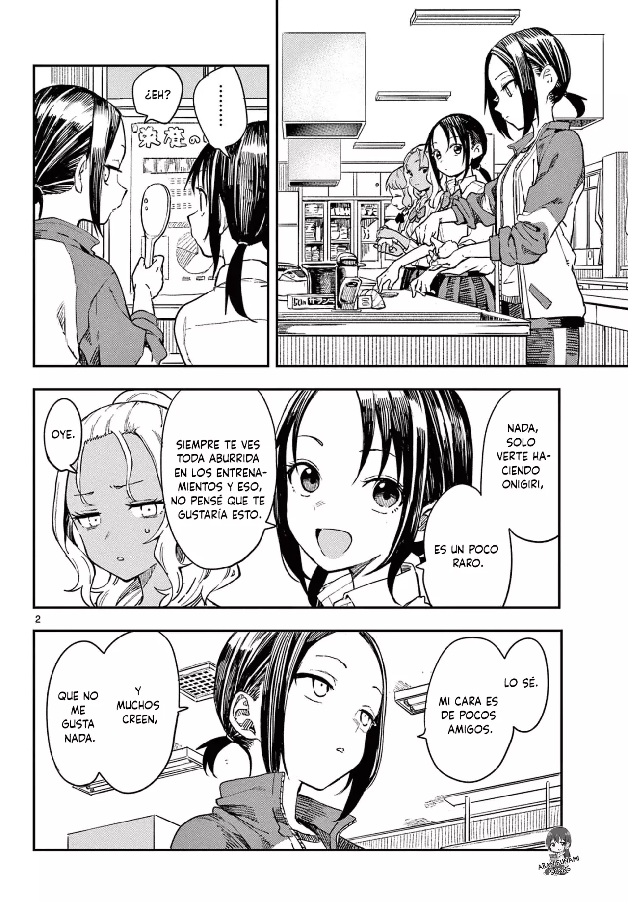Mane Mane Nichi Nichi Capitulo 12: Onigiri. página 4