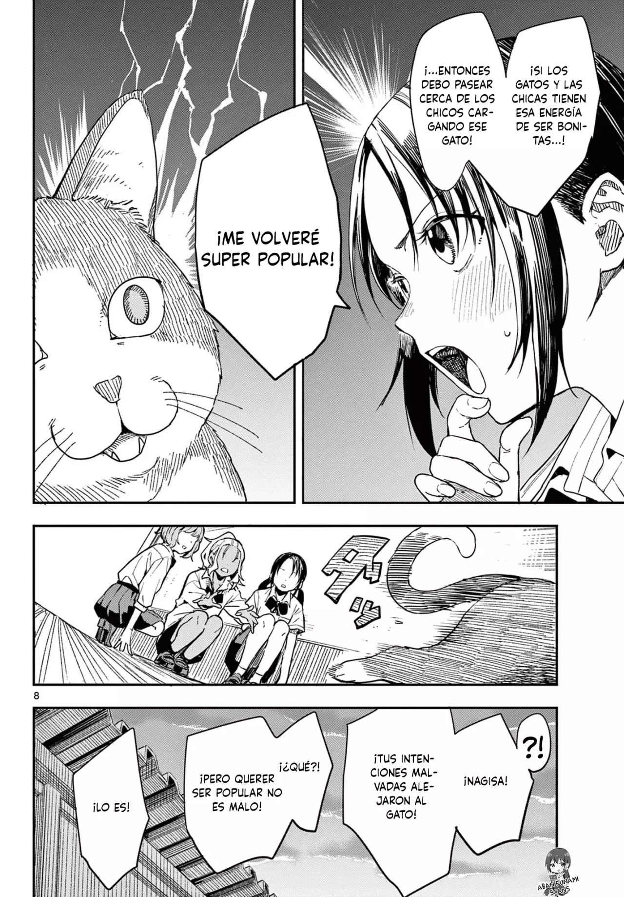 Mane Mane Nichi Nichi Capitulo 13: Gato. página 10
