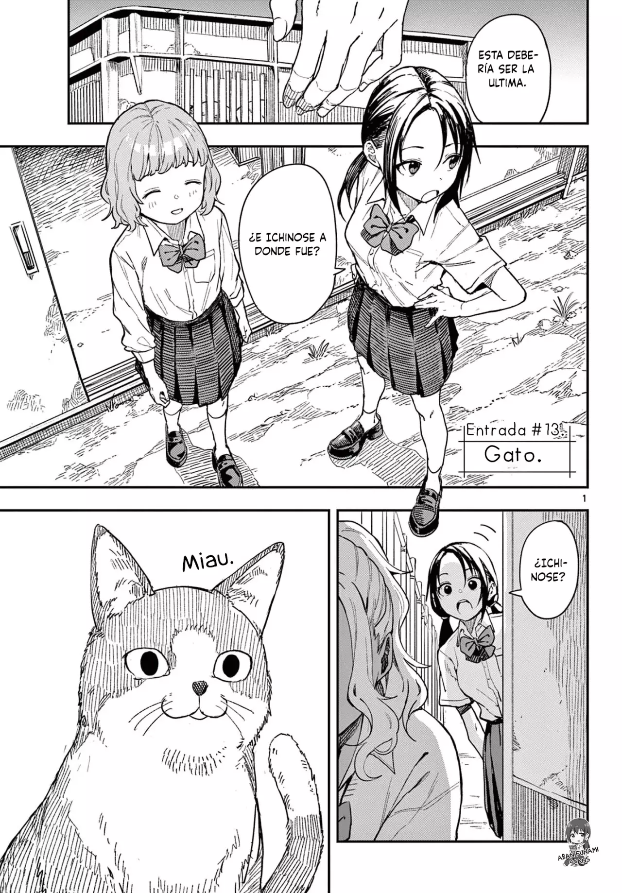 Mane Mane Nichi Nichi Capitulo 13: Gato. página 3