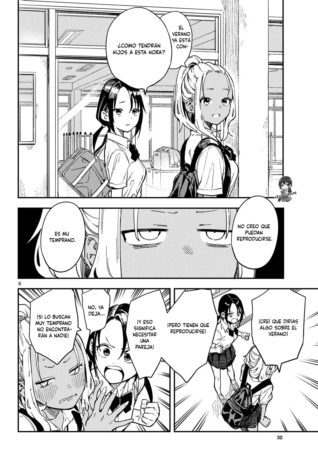 Mane Mane Nichi Nichi Capitulo 20: Cambio de uniforme. página 8