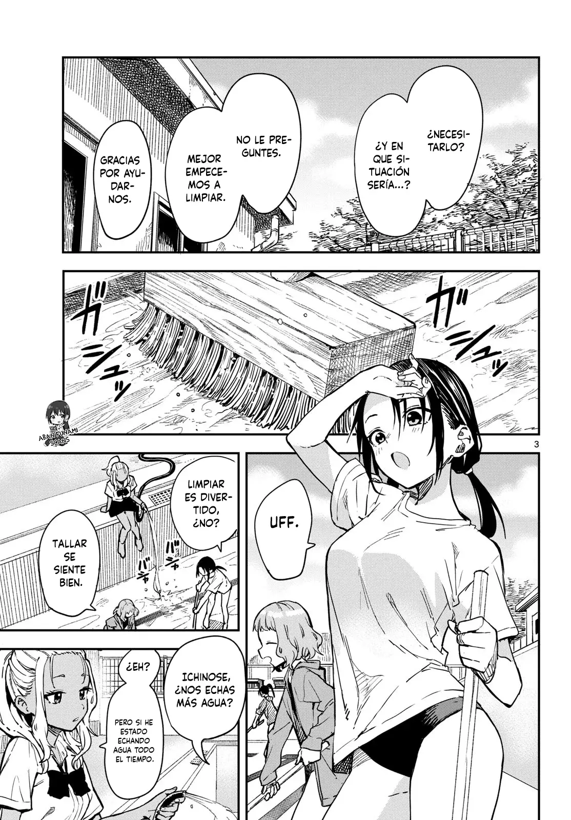 Mane Mane Nichi Nichi Capitulo 24: Limpiando la piscina. página 5