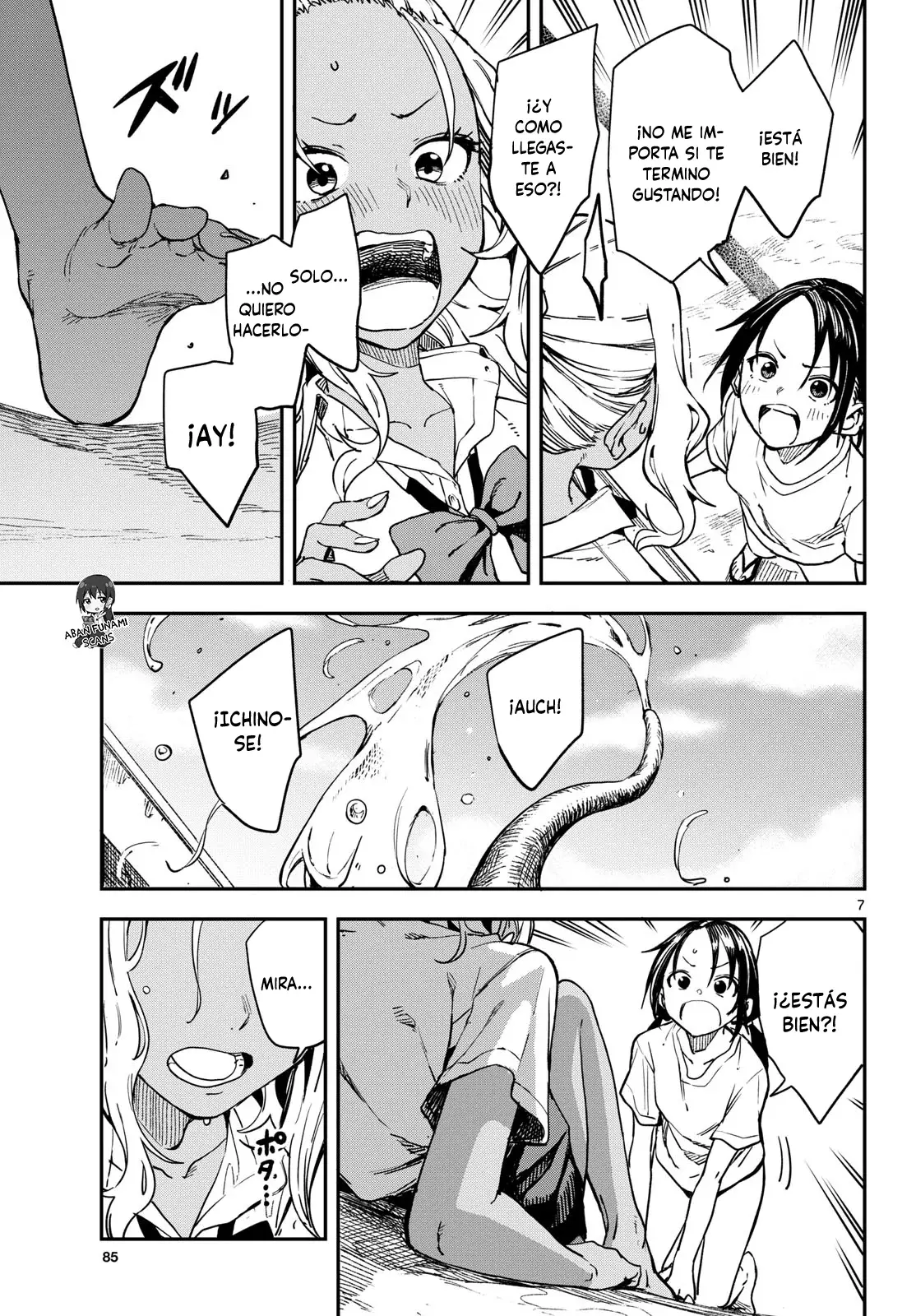 Mane Mane Nichi Nichi Capitulo 24: Limpiando la piscina. página 9