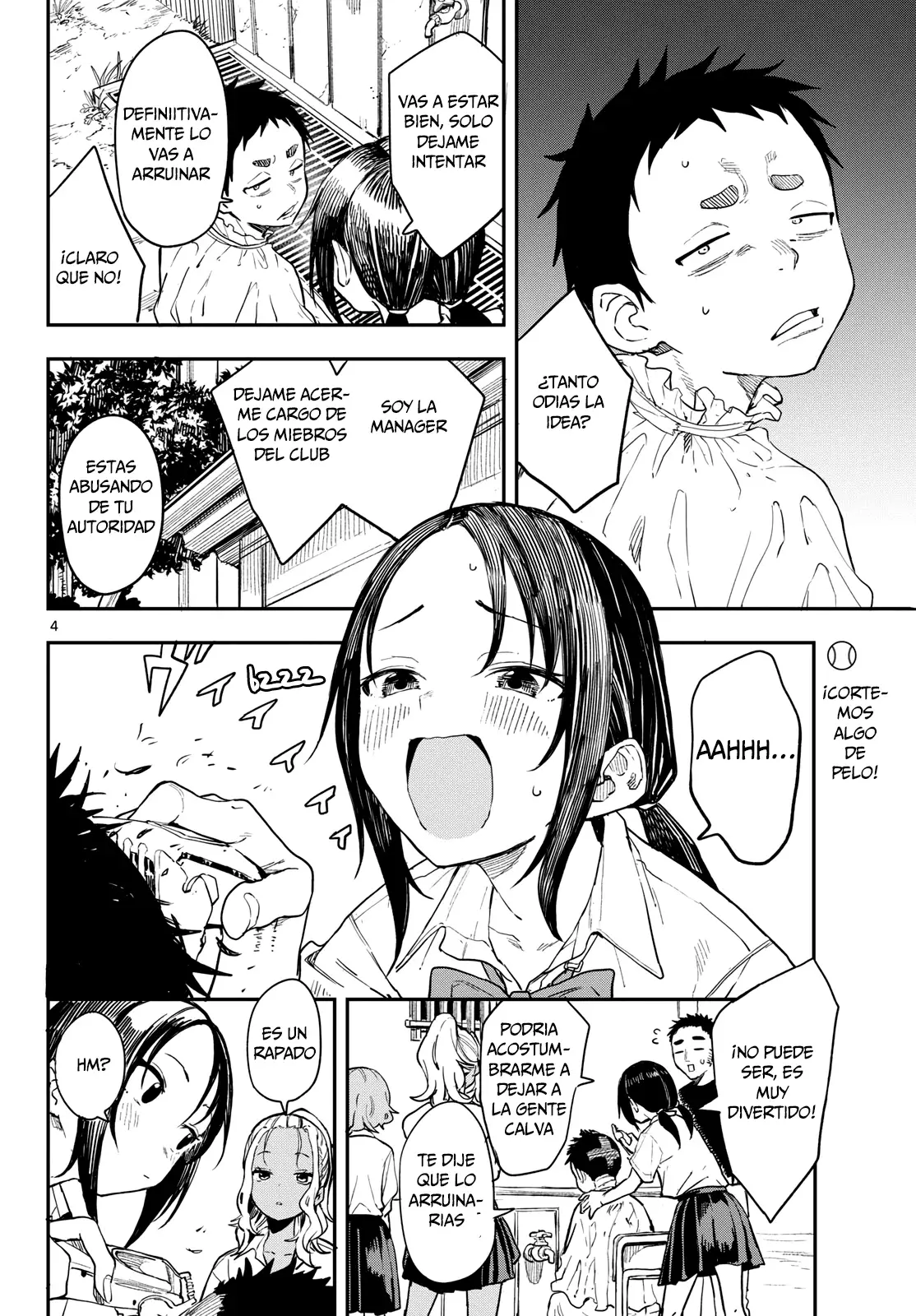 Mane Mane Nichi Nichi Capitulo 5: Corte de cabello página 4