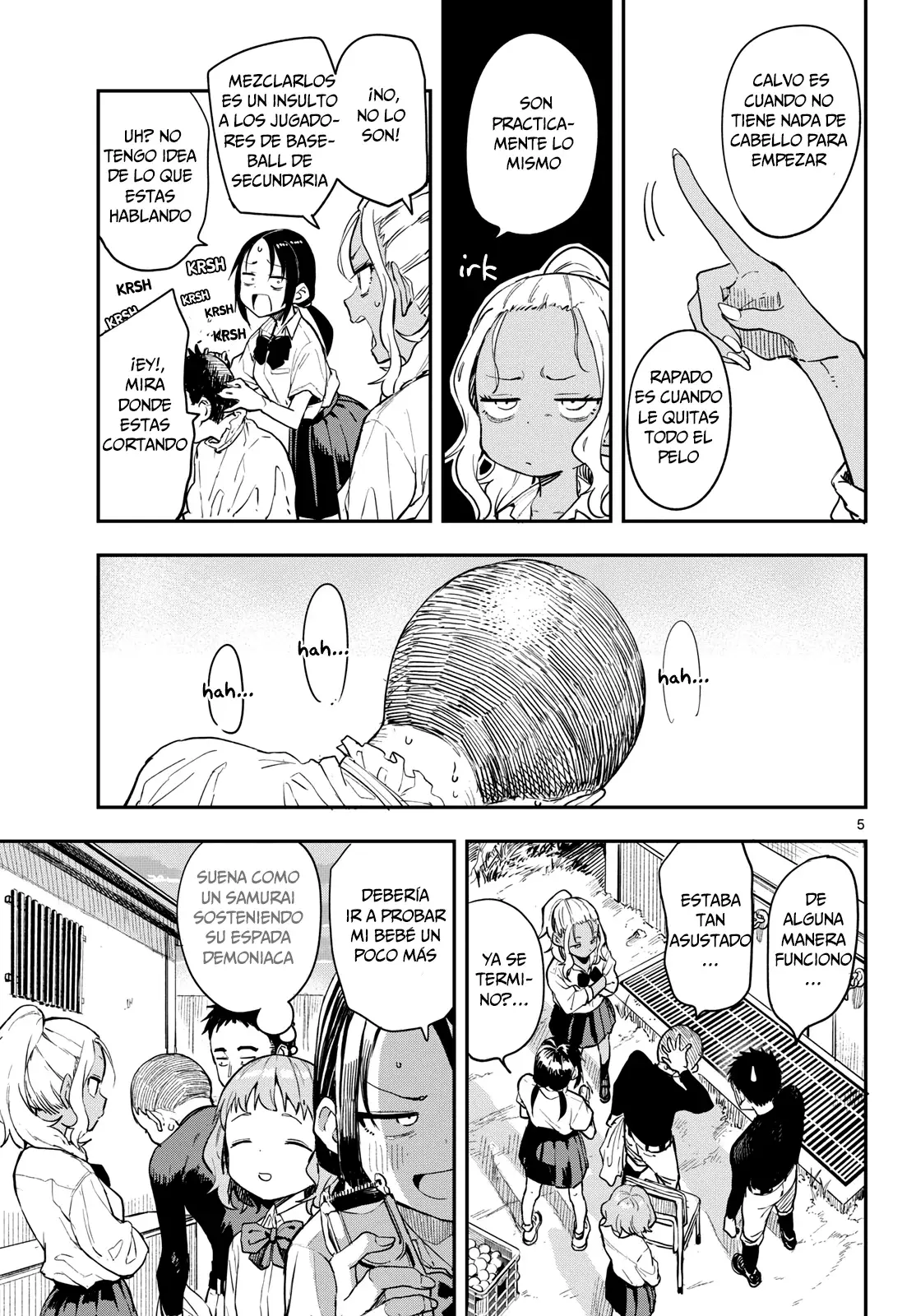 Mane Mane Nichi Nichi Capitulo 5: Corte de cabello página 5