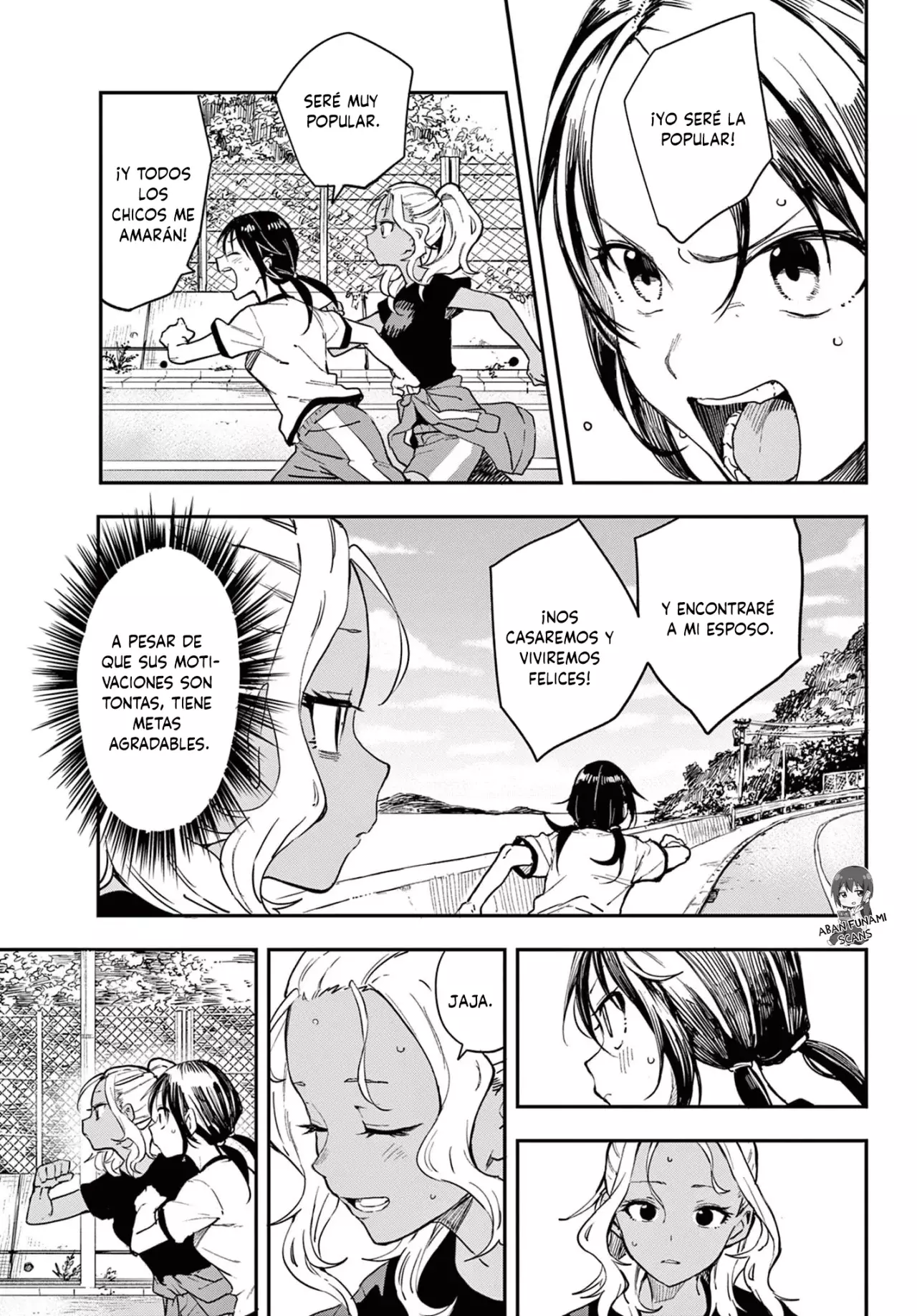Mane Mane Nichi Nichi Capitulo 8: Correr. página 8