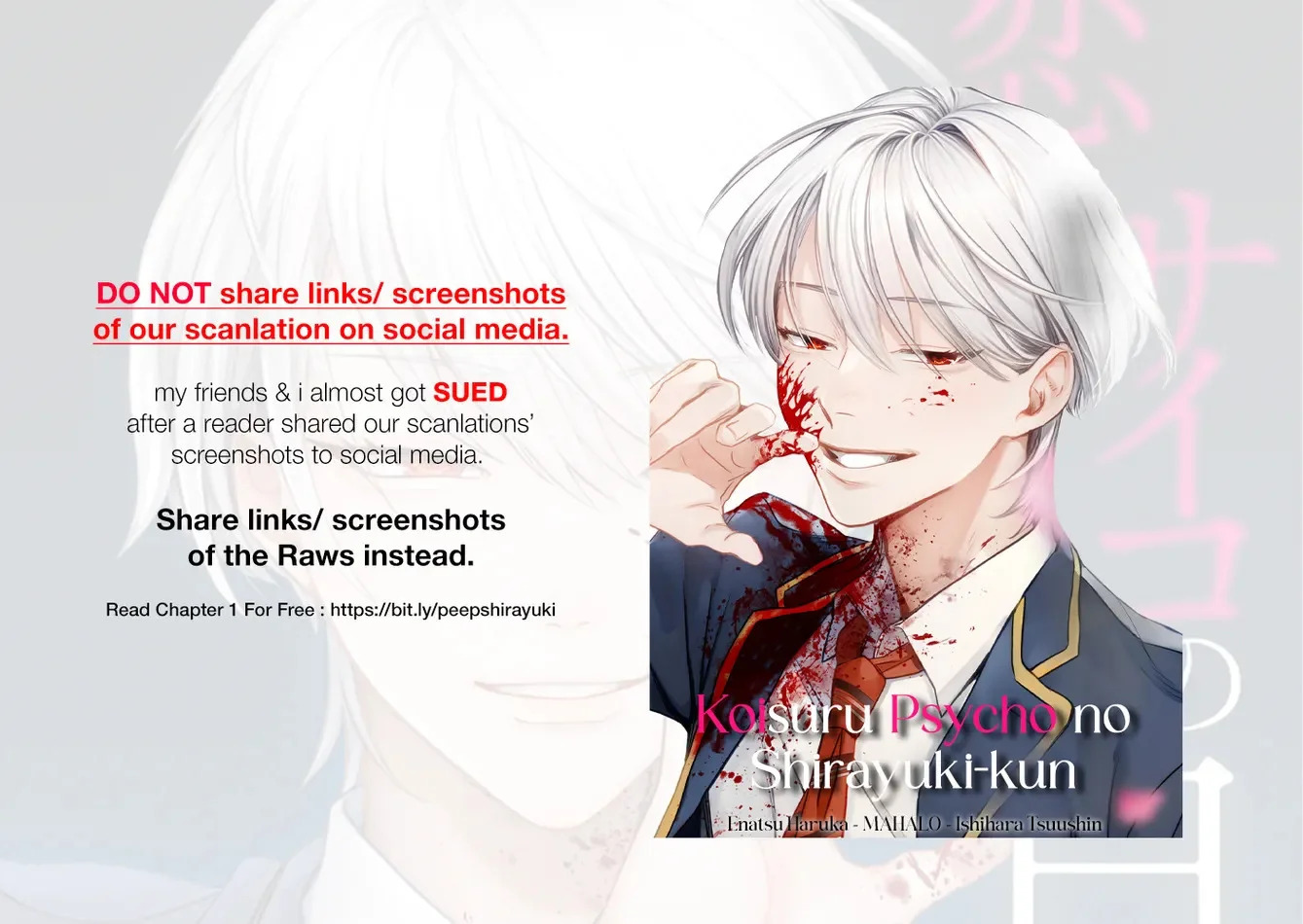 El psicópata enamorado Shirayuki Capitulo 1 página 3