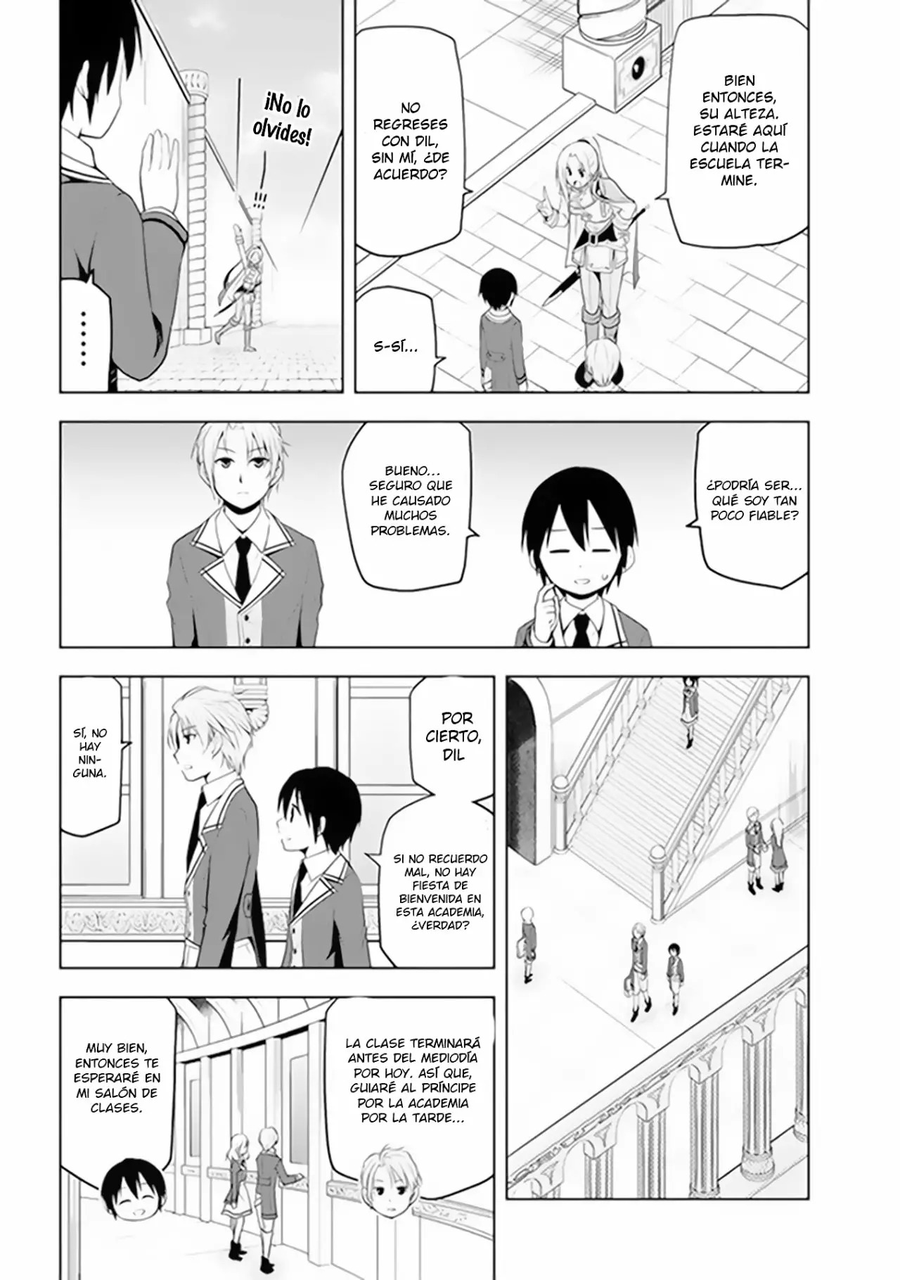 Maseki Gurume Mamono no Chikara o Tabeta Ore wa Saikyou! Capitulo 13: La animada vida escolar página 7