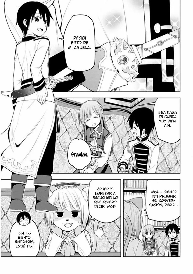 Maseki Gurume Mamono no Chikara o Tabeta Ore wa Saikyou! Capitulo 14: El misterio de la piedra mágica maldita. página 18