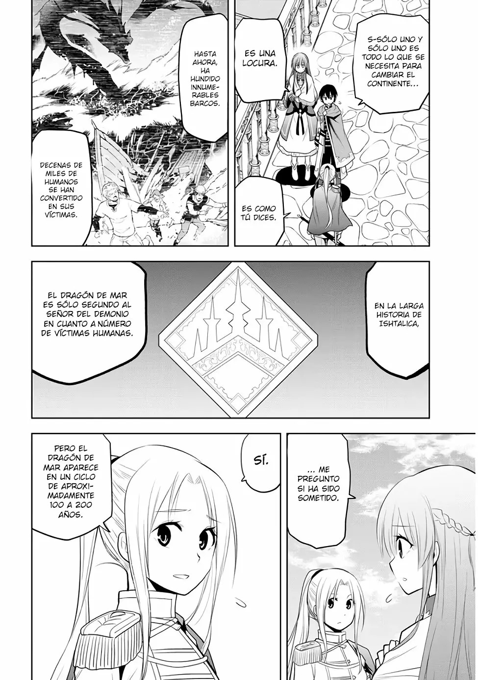 Maseki Gurume Mamono no Chikara o Tabeta Ore wa Saikyou! Capitulo 18: Ishtalica en el invierno y un cumpleaños página 8