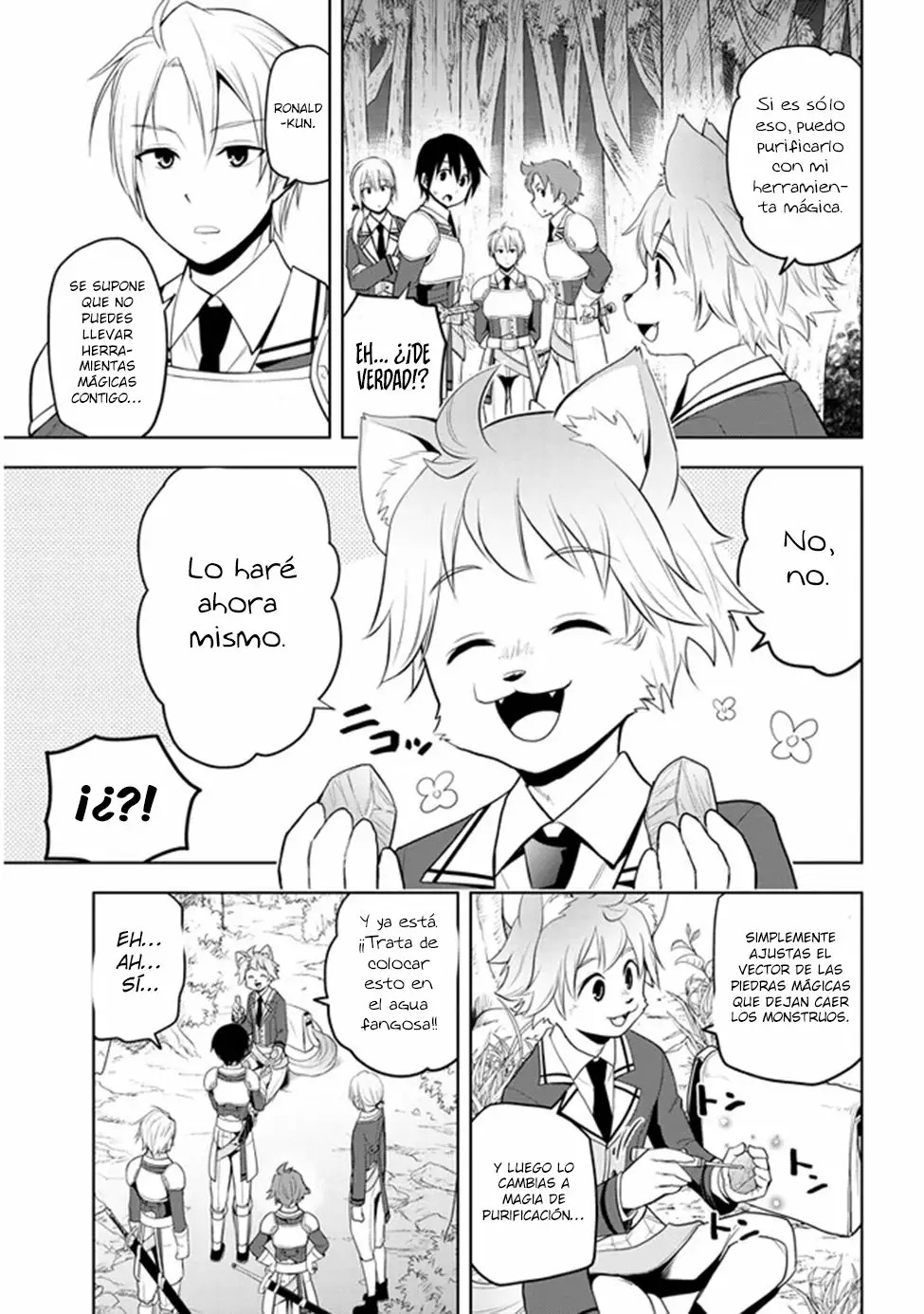 Maseki Gurume Mamono no Chikara o Tabeta Ore wa Saikyou! Capitulo 19: La excursión de la academia real a la tierra de los reyes. página 10