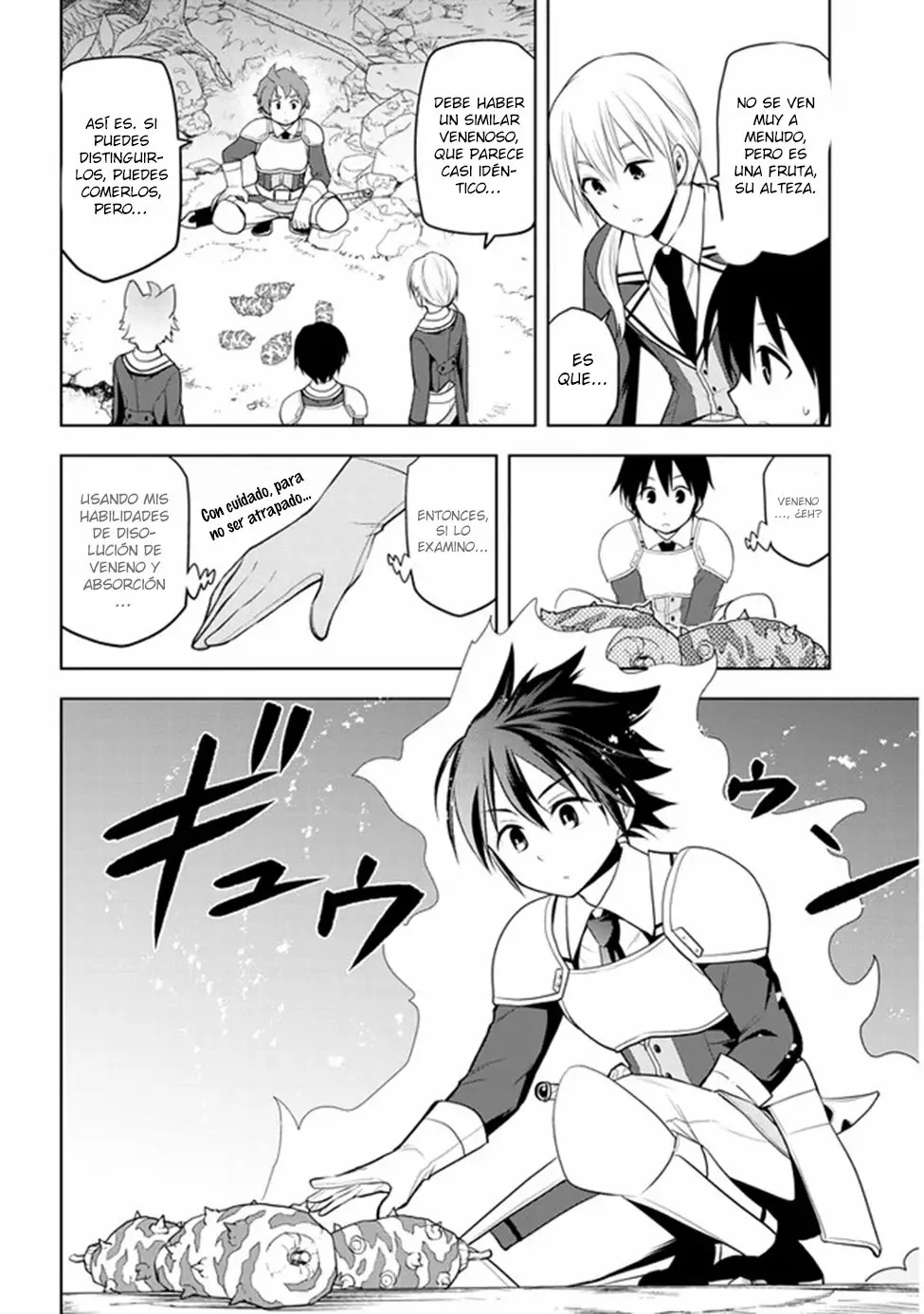 Maseki Gurume Mamono no Chikara o Tabeta Ore wa Saikyou! Capitulo 19: La excursión de la academia real a la tierra de los reyes. página 13