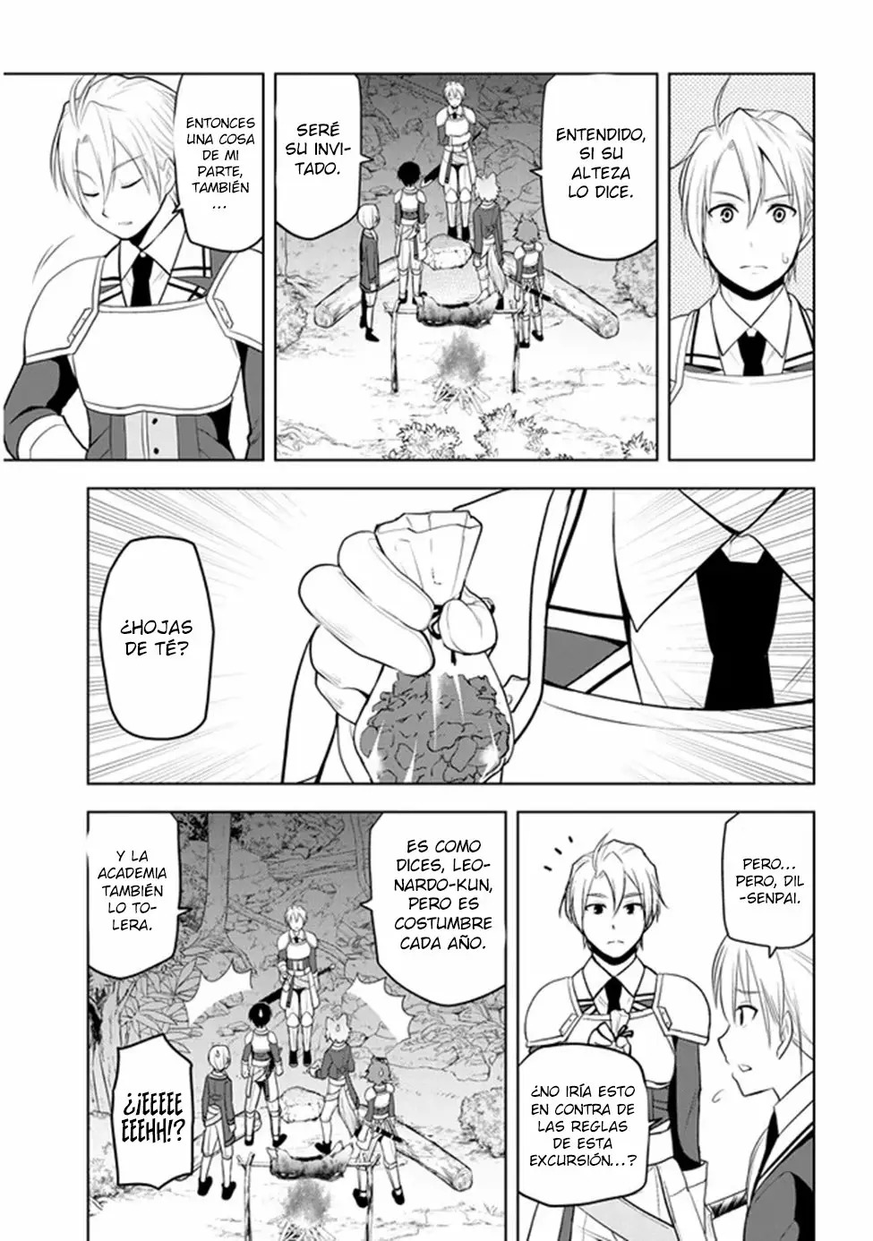 Maseki Gurume Mamono no Chikara o Tabeta Ore wa Saikyou! Capitulo 19: La excursión de la academia real a la tierra de los reyes. página 16