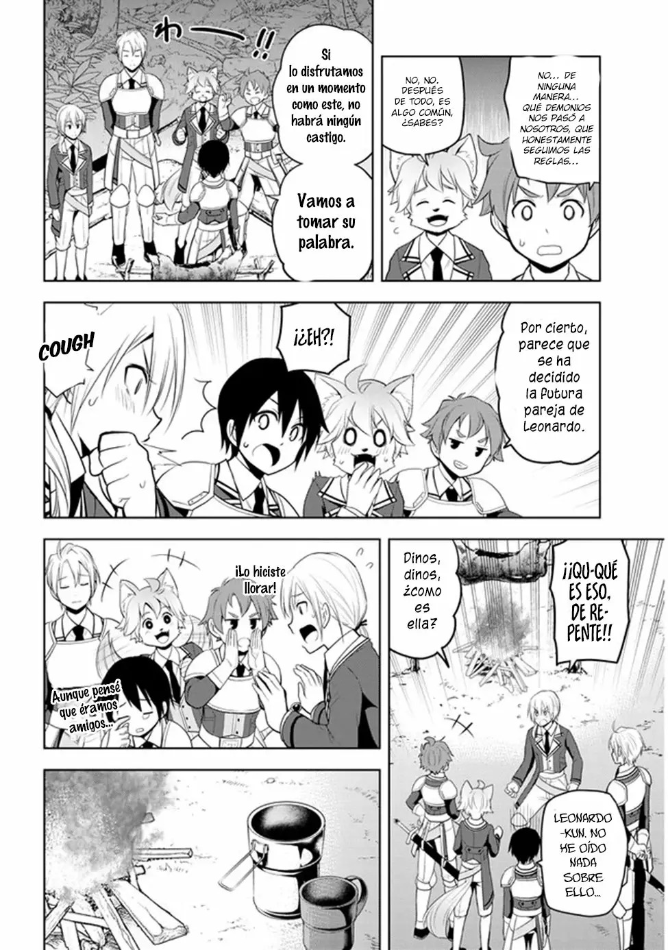Maseki Gurume Mamono no Chikara o Tabeta Ore wa Saikyou! Capitulo 19: La excursión de la academia real a la tierra de los reyes. página 17