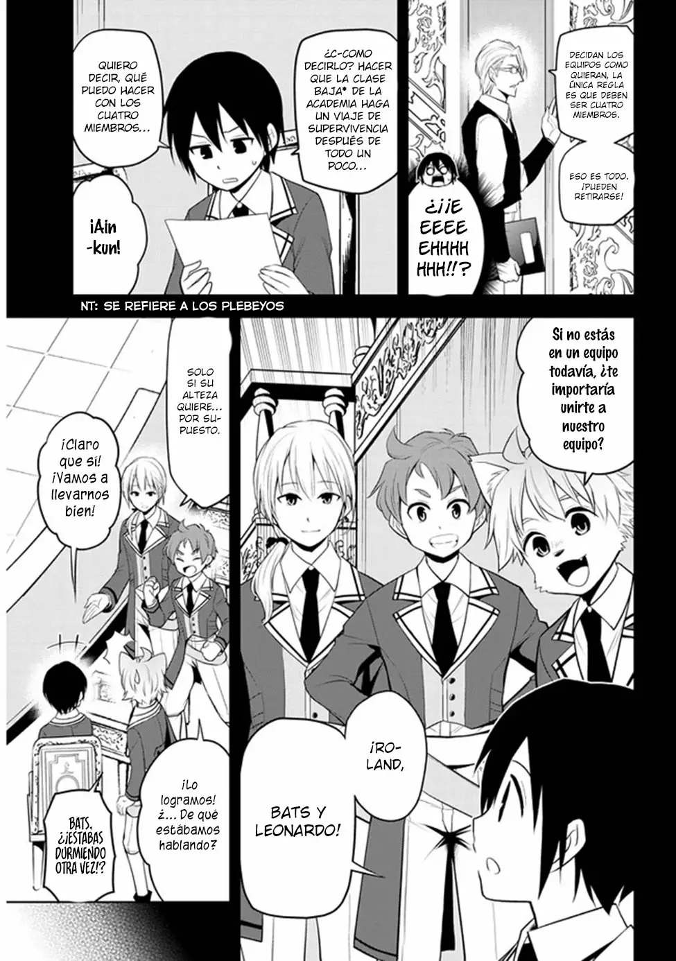 Maseki Gurume Mamono no Chikara o Tabeta Ore wa Saikyou! Capitulo 19: La excursión de la academia real a la tierra de los reyes. página 6