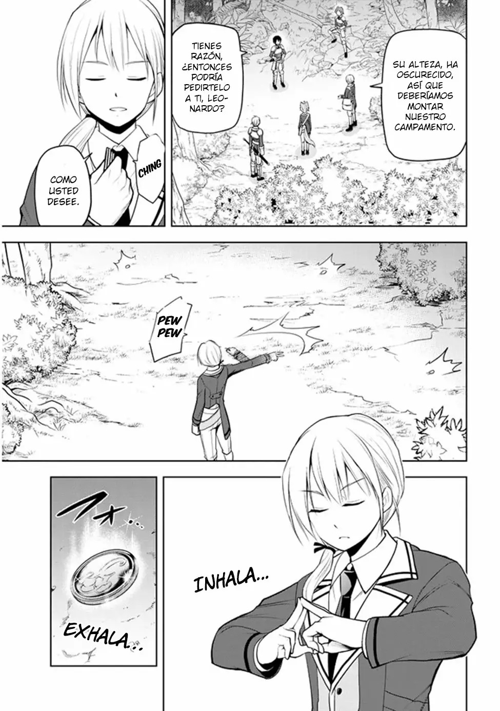Maseki Gurume Mamono no Chikara o Tabeta Ore wa Saikyou! Capitulo 19: La excursión de la academia real a la tierra de los reyes. página 8