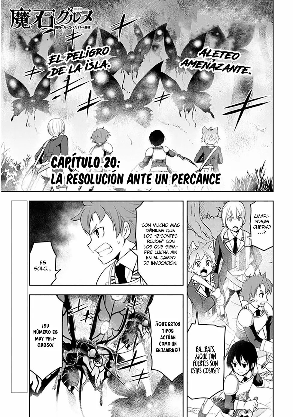 Maseki Gurume Mamono no Chikara o Tabeta Ore wa Saikyou! Capitulo 20: La resolución ante un percance. página 2