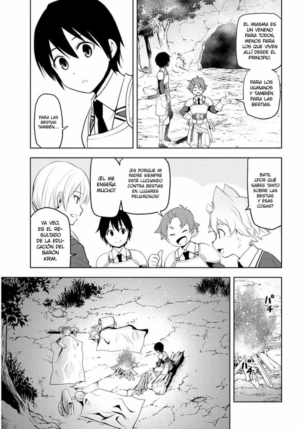 Maseki Gurume Mamono no Chikara o Tabeta Ore wa Saikyou! Capitulo 20: La resolución ante un percance. página 8