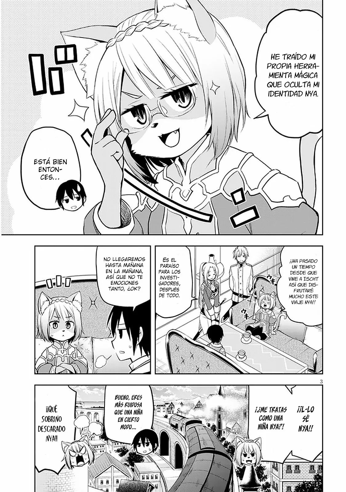 Maseki Gurume Mamono no Chikara o Tabeta Ore wa Saikyou! Capitulo 30: La ciudad mágica, Ischt página 5