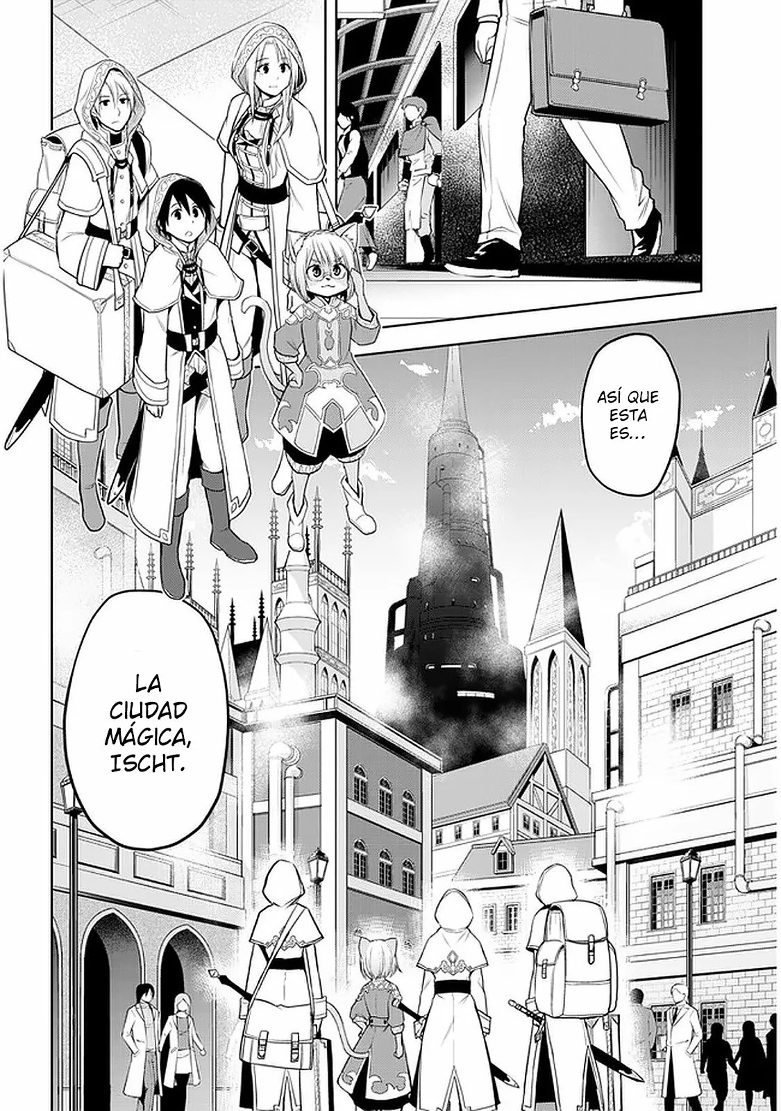Maseki Gurume Mamono no Chikara o Tabeta Ore wa Saikyou! Capitulo 30: La ciudad mágica, Ischt página 6