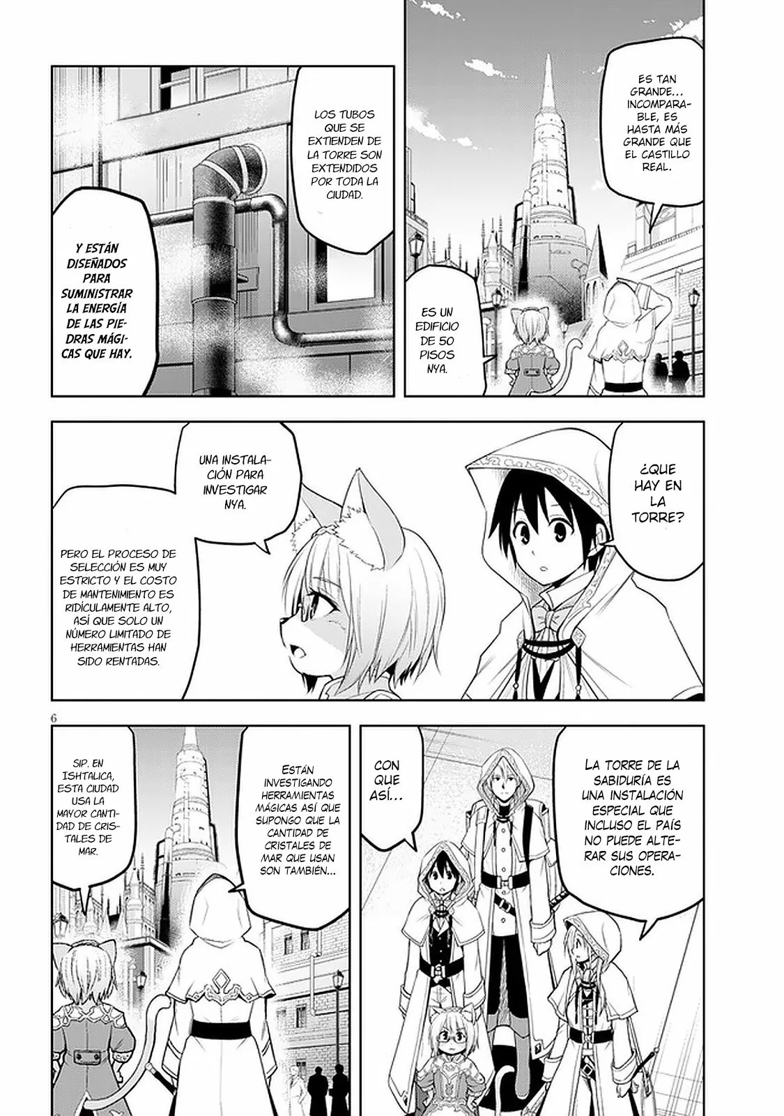 Maseki Gurume Mamono no Chikara o Tabeta Ore wa Saikyou! Capitulo 30: La ciudad mágica, Ischt página 8