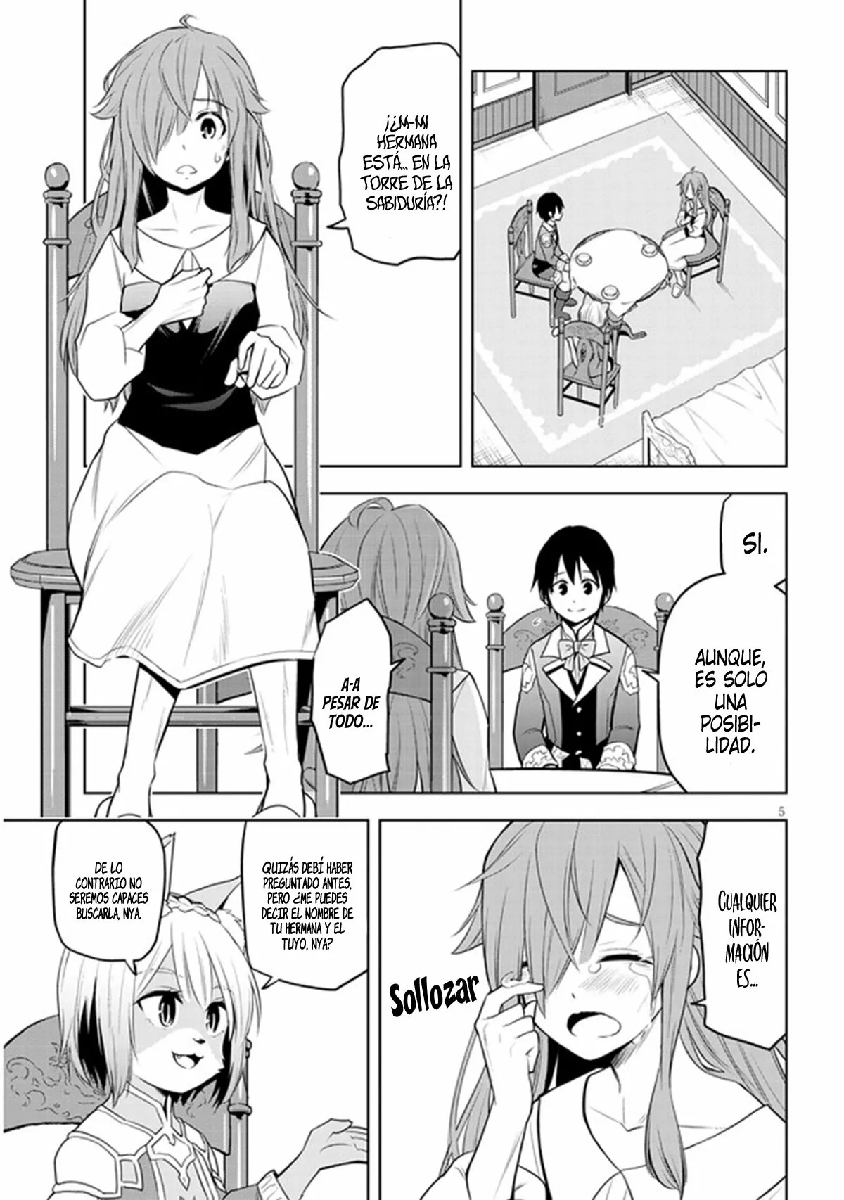 Maseki Gurume Mamono no Chikara o Tabeta Ore wa Saikyou! Capitulo 33: La torre de la sabiduría página 6