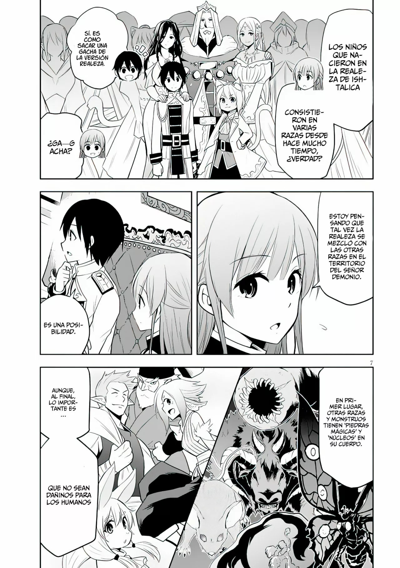 Maseki Gurume Mamono no Chikara o Tabeta Ore wa Saikyou! Capitulo 38: Pueblo de Aventureros, Baltic. página 10