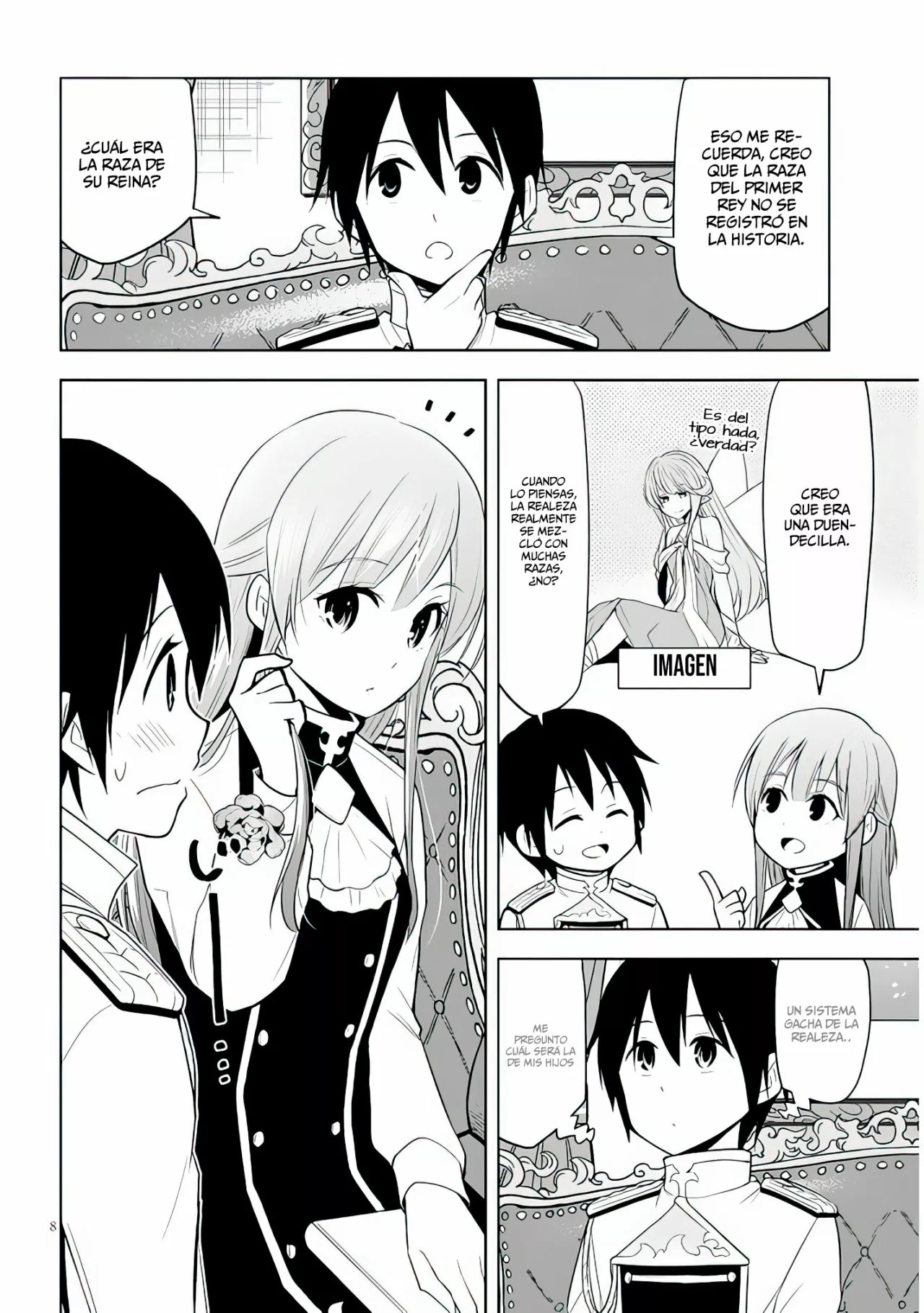 Maseki Gurume Mamono no Chikara o Tabeta Ore wa Saikyou! Capitulo 38: Pueblo de Aventureros, Baltic. página 11