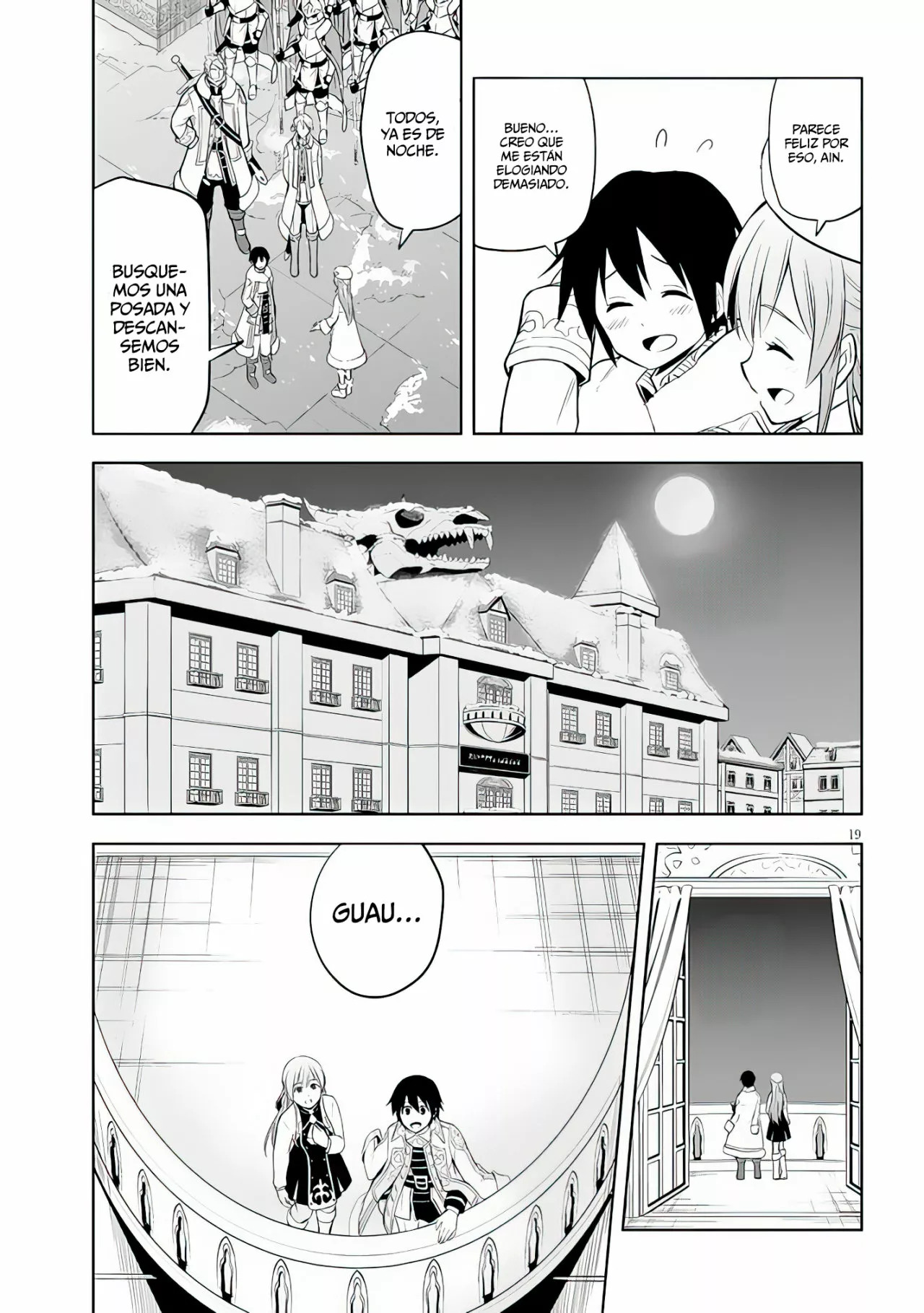 Maseki Gurume Mamono no Chikara o Tabeta Ore wa Saikyou! Capitulo 38: Pueblo de Aventureros, Baltic. página 22
