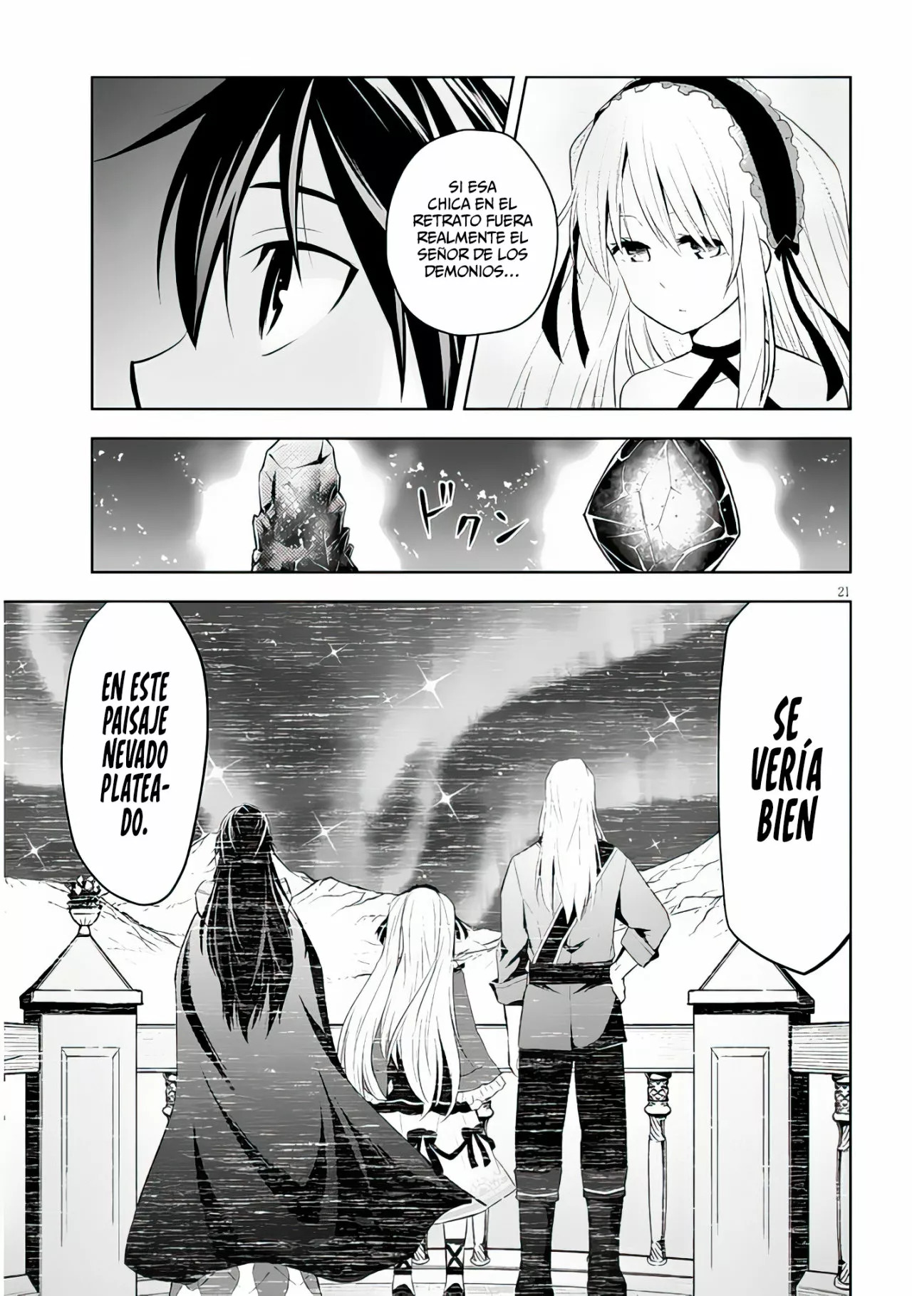 Maseki Gurume Mamono no Chikara o Tabeta Ore wa Saikyou! Capitulo 38: Pueblo de Aventureros, Baltic. página 24