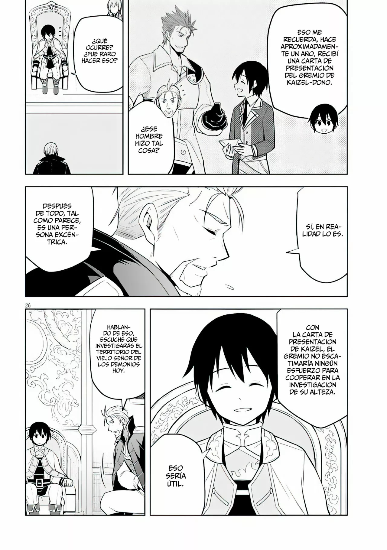Maseki Gurume Mamono no Chikara o Tabeta Ore wa Saikyou! Capitulo 38: Pueblo de Aventureros, Baltic. página 29