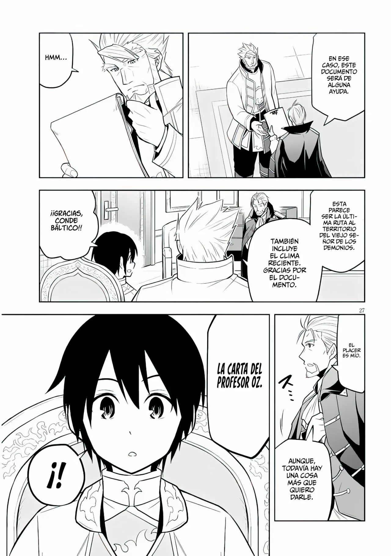 Maseki Gurume Mamono no Chikara o Tabeta Ore wa Saikyou! Capitulo 38: Pueblo de Aventureros, Baltic. página 30