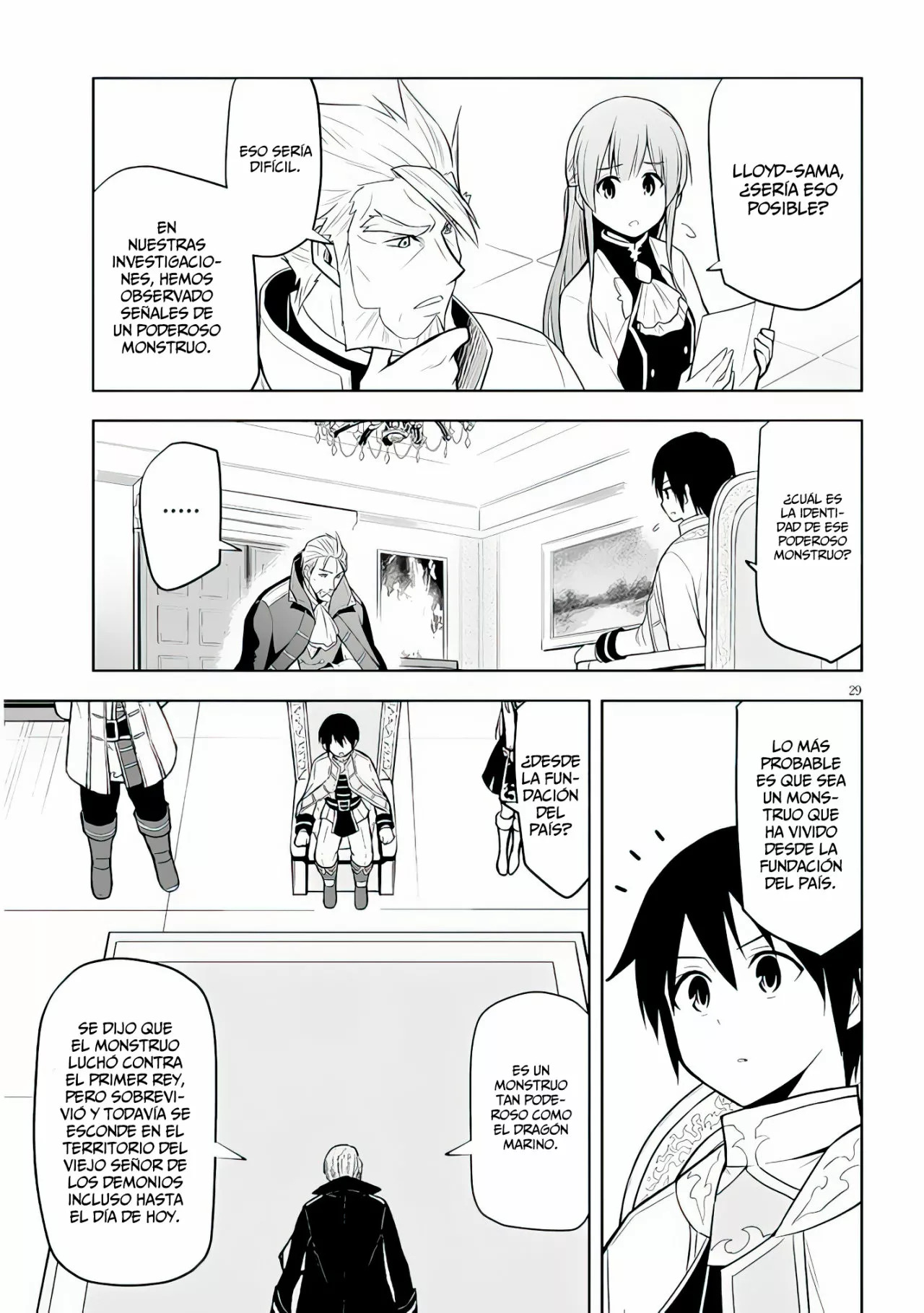 Maseki Gurume Mamono no Chikara o Tabeta Ore wa Saikyou! Capitulo 38: Pueblo de Aventureros, Baltic. página 32