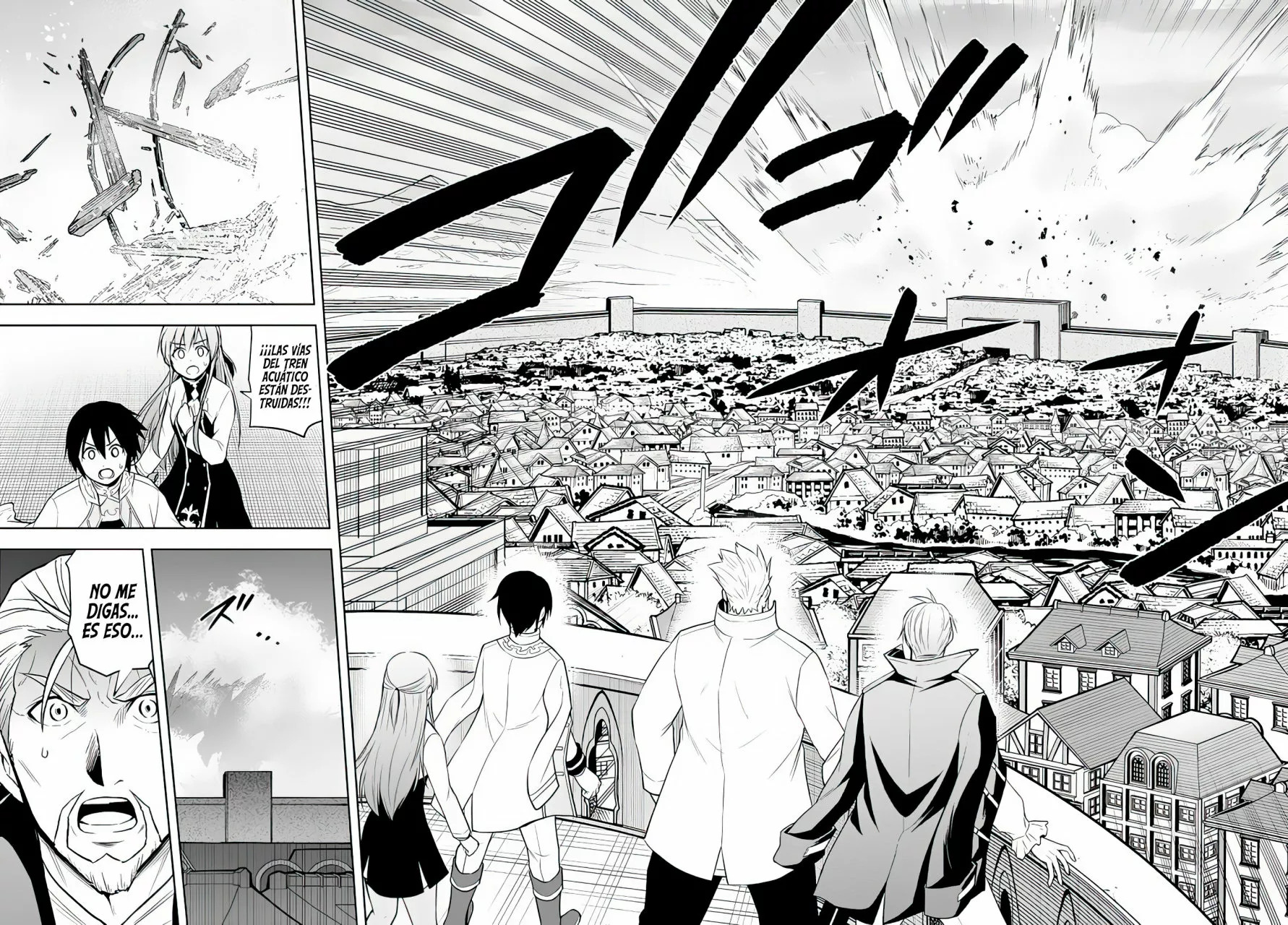 Maseki Gurume Mamono no Chikara o Tabeta Ore wa Saikyou! Capitulo 38: Pueblo de Aventureros, Baltic. página 35