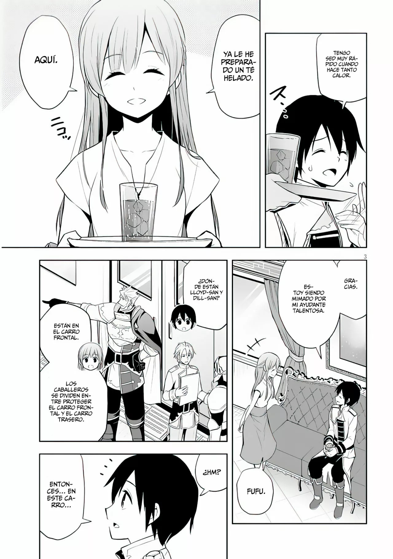 Maseki Gurume Mamono no Chikara o Tabeta Ore wa Saikyou! Capitulo 38: Pueblo de Aventureros, Baltic. página 6