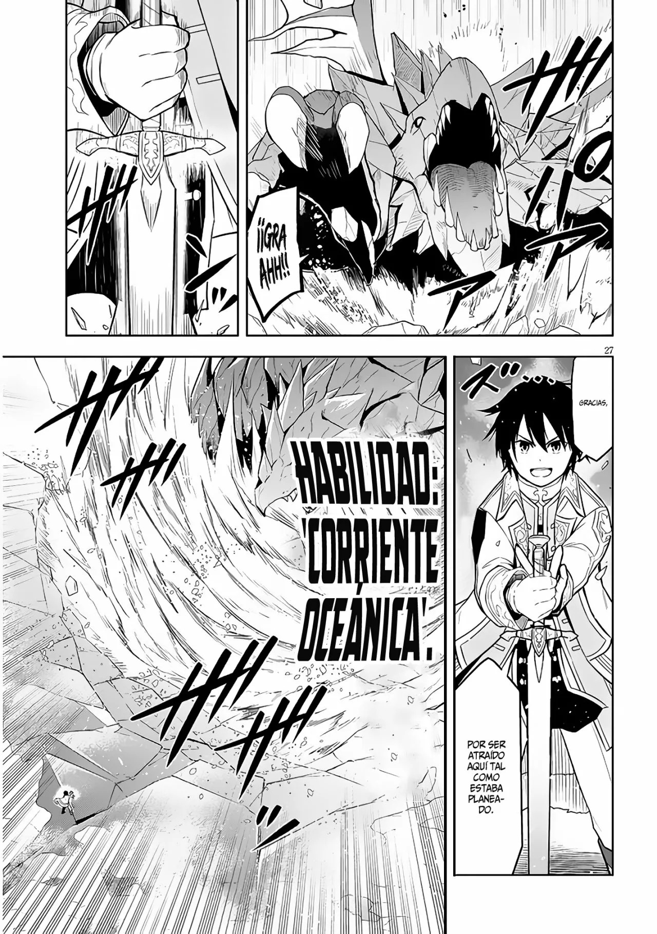 Maseki Gurume Mamono no Chikara o Tabeta Ore wa Saikyou! Capitulo 39: Monstruo Ancestral. página 30