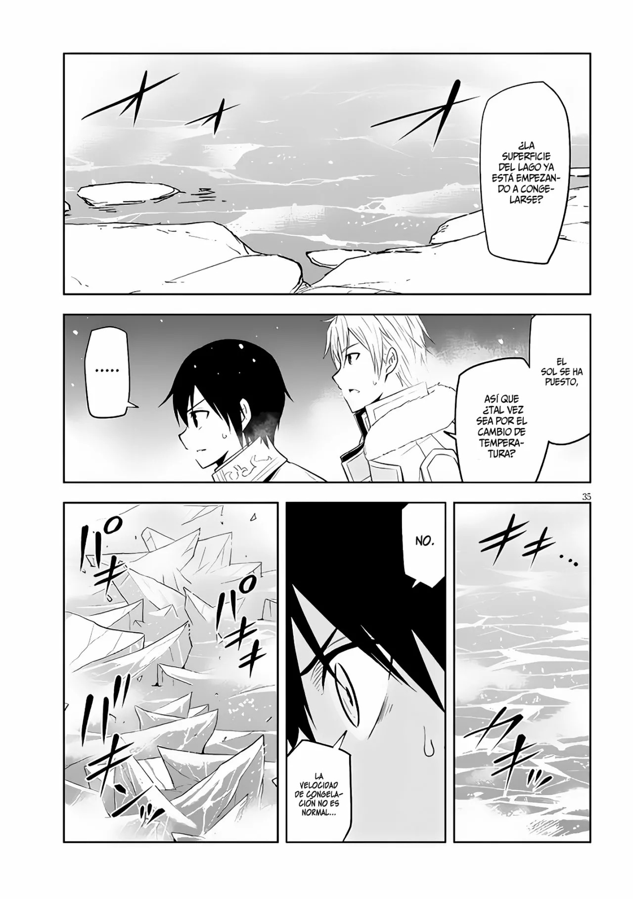 Maseki Gurume Mamono no Chikara o Tabeta Ore wa Saikyou! Capitulo 39: Monstruo Ancestral. página 37