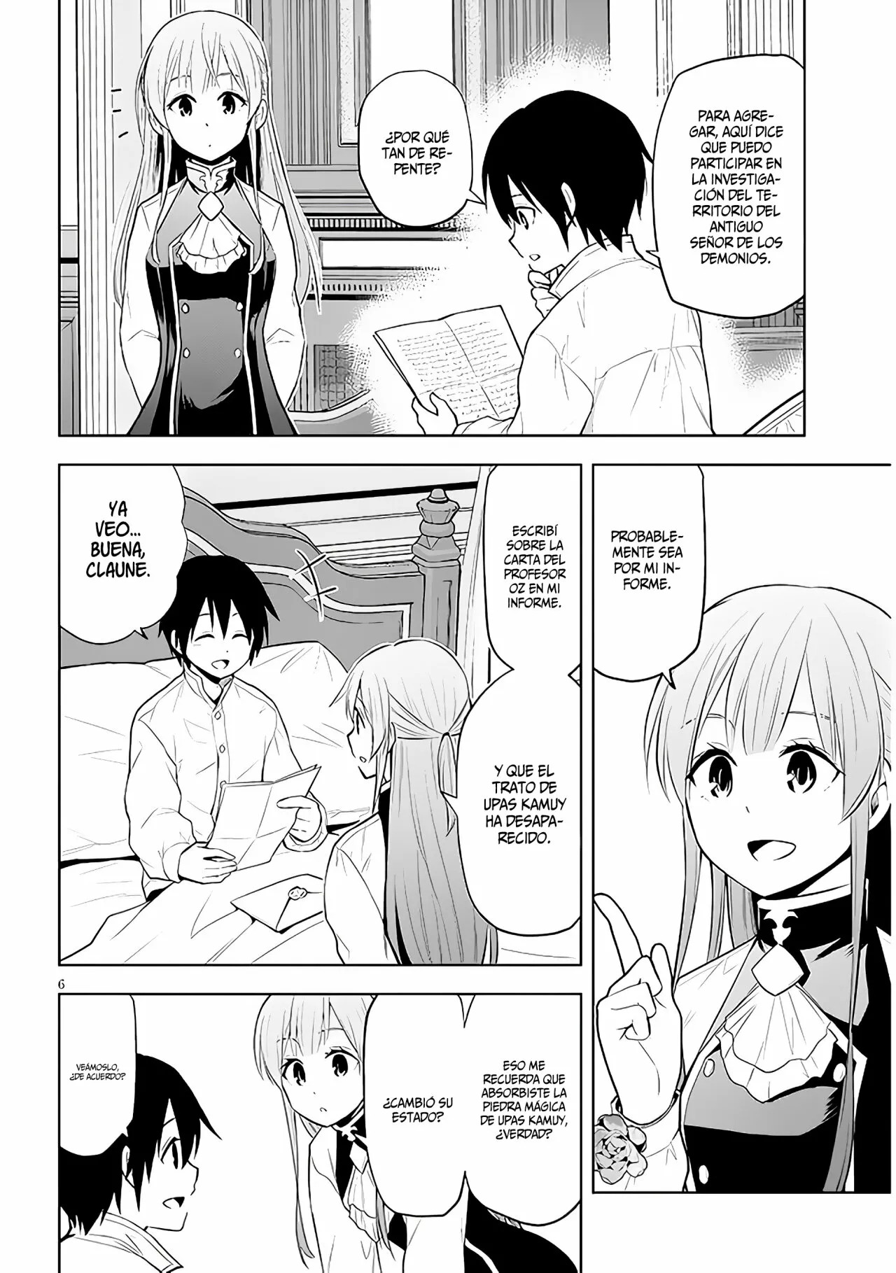 Maseki Gurume Mamono no Chikara o Tabeta Ore wa Saikyou! Capitulo 41: En El Antiguo Reino de los Demonios. página 9