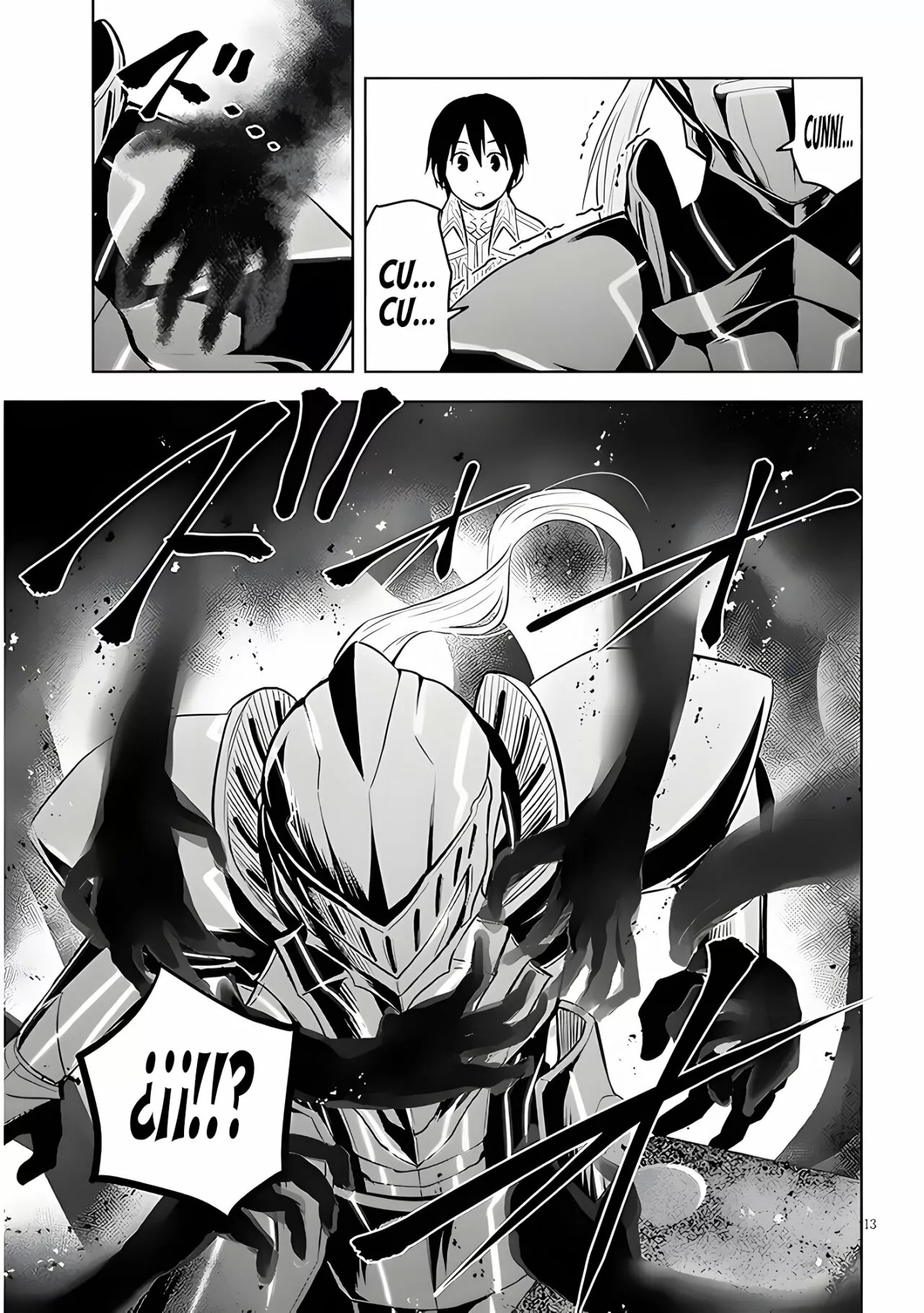 Maseki Gurume Mamono no Chikara o Tabeta Ore wa Saikyou! Capitulo 42: Caballero Negro. página 16